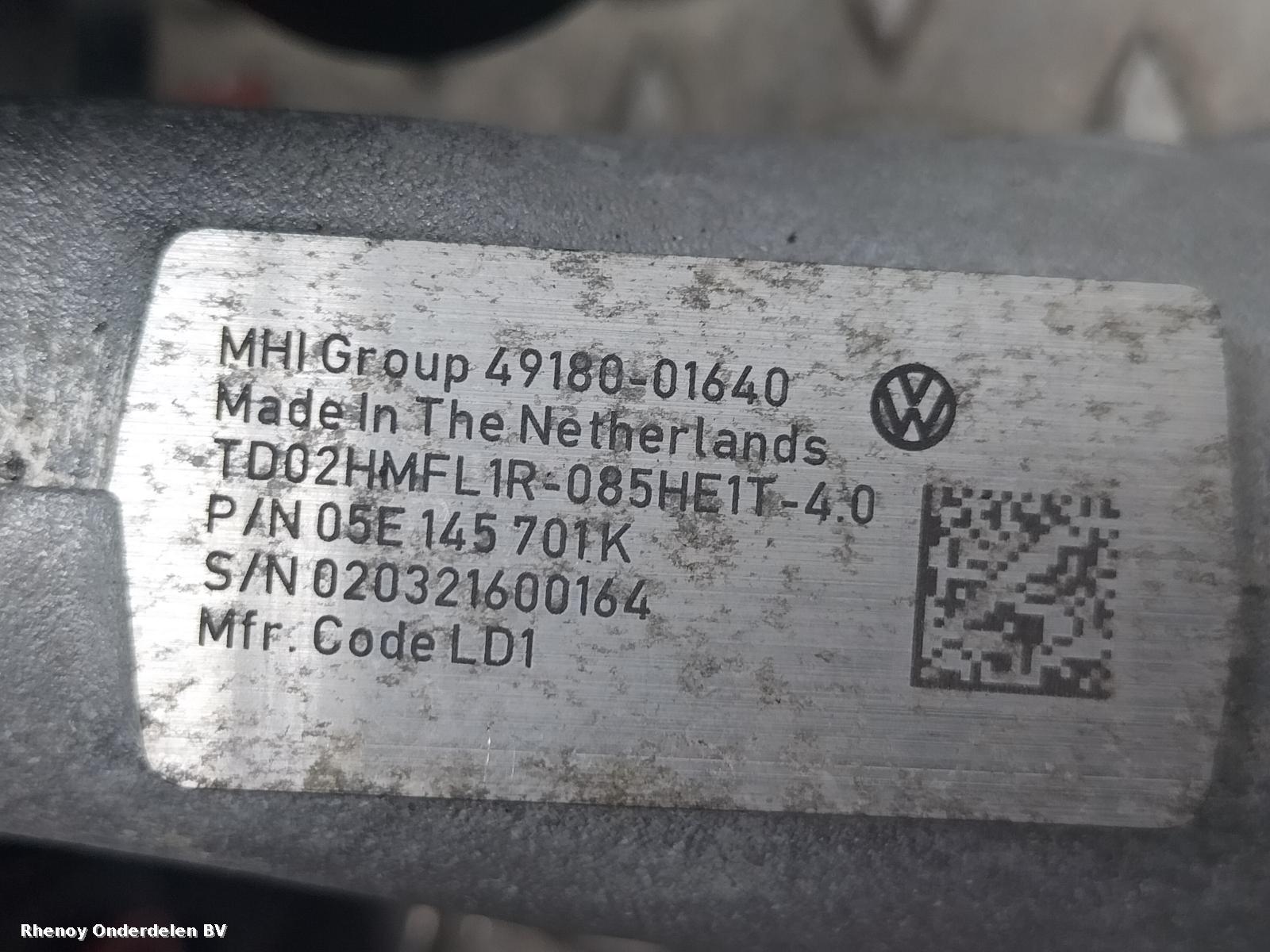 View Auto part Turbocharger AUDI A3 2020
