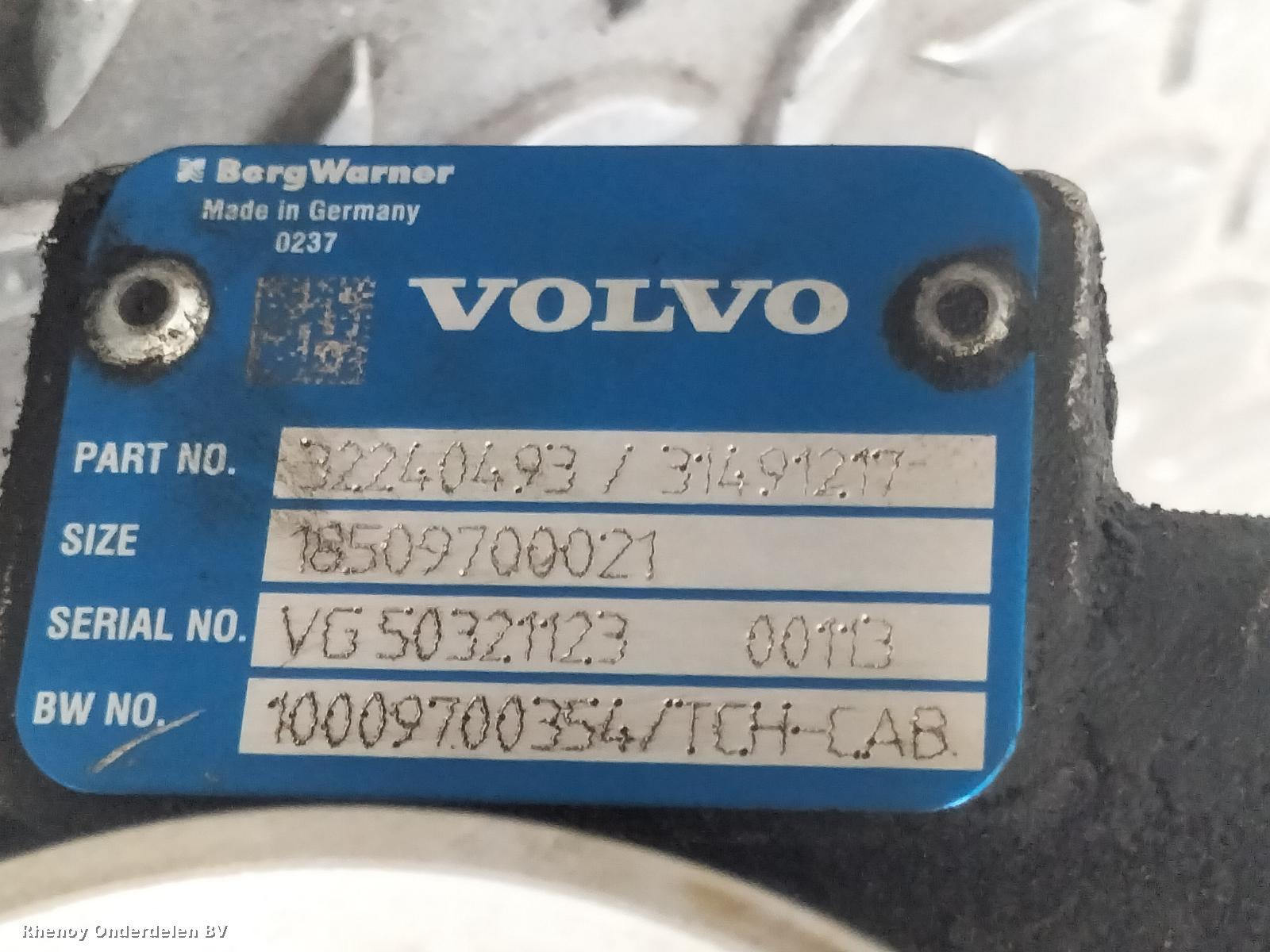 View Auto part TURBO VOLVO S60 2018