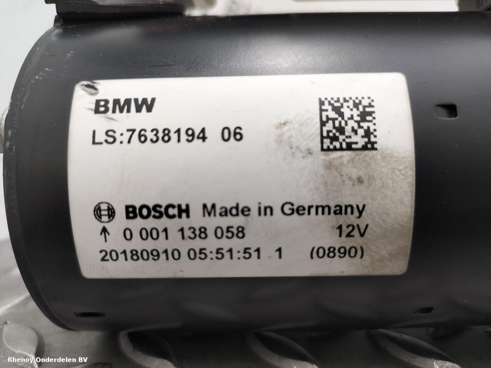 View Auto part STARTMOTOR BMW X5 2018