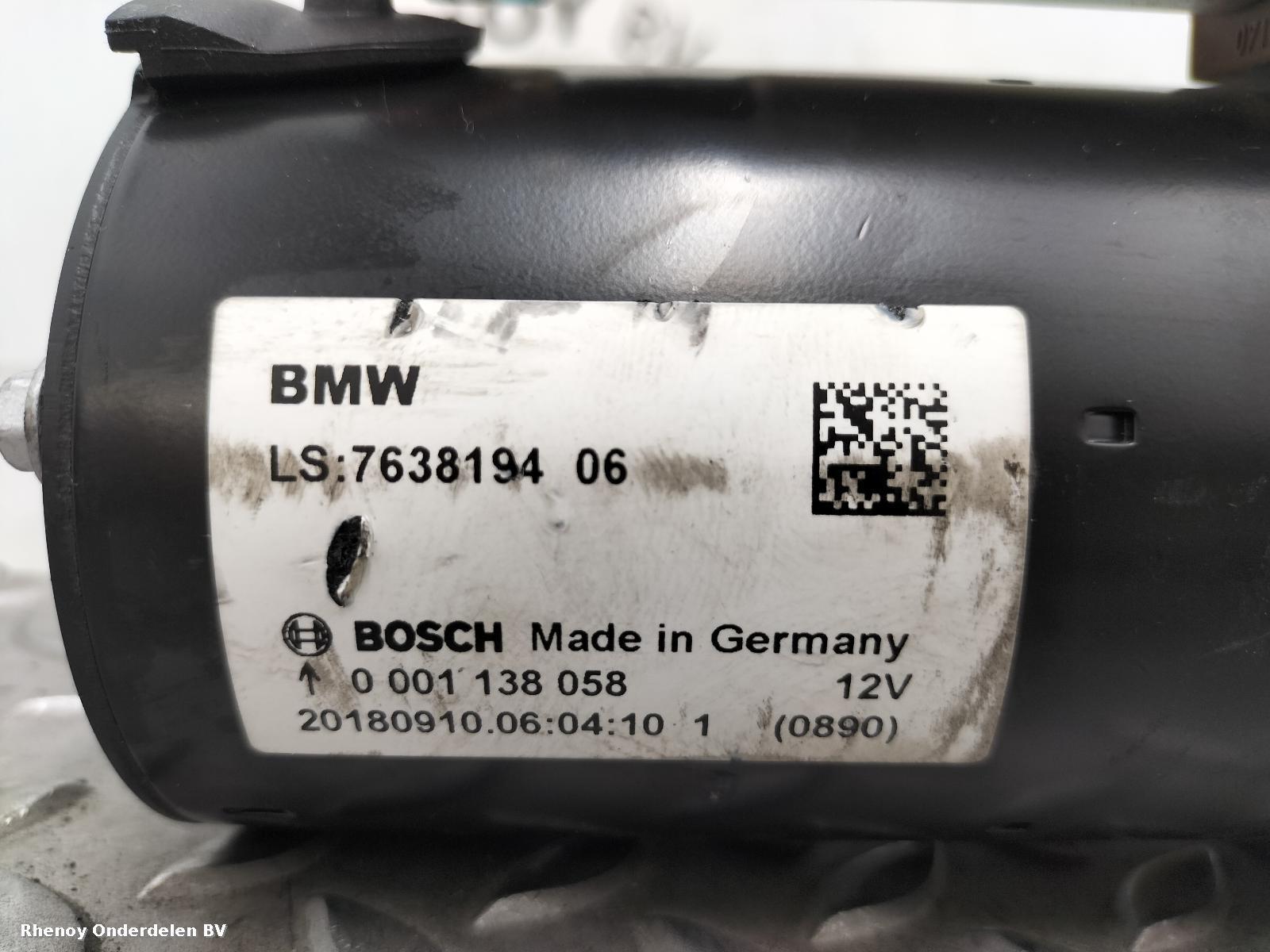 View Auto part STARTMOTOR BMW X5 2018