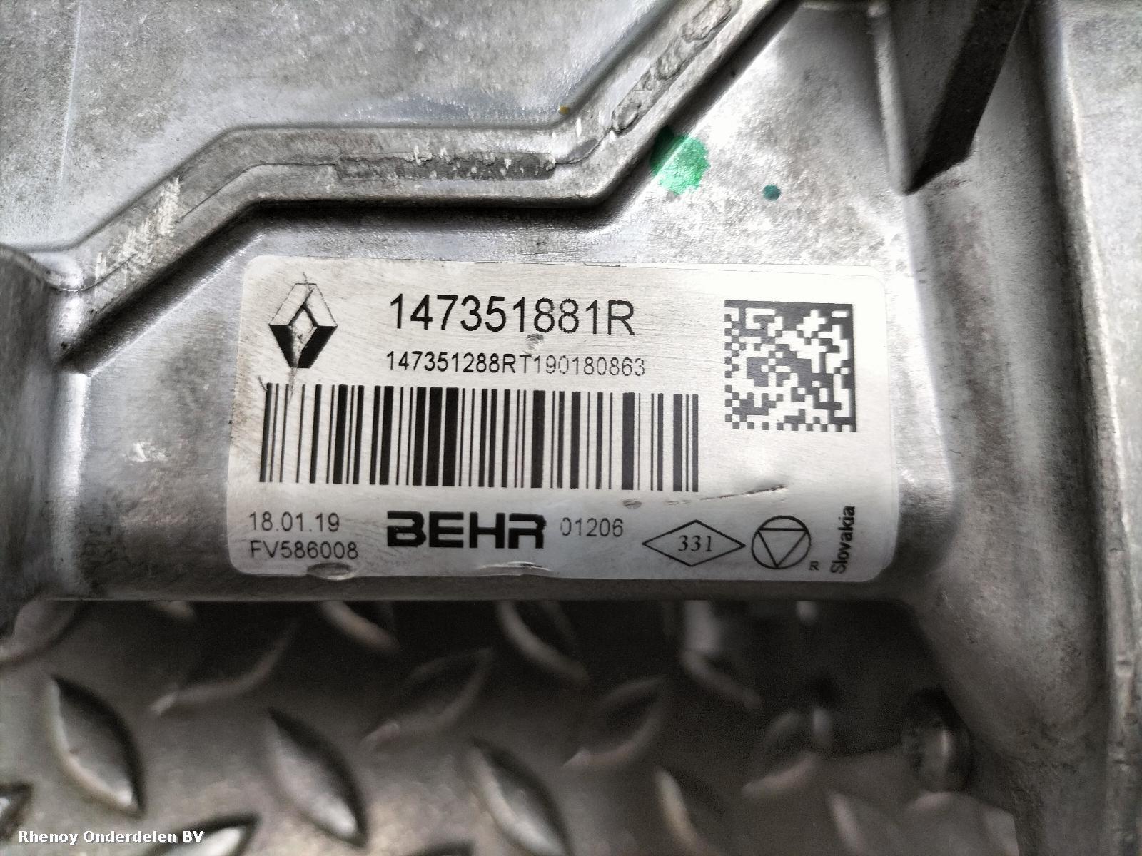 2018 RENAULT MASTER EGR KLEP / KOELER View Auto part EGR KLEP / KOELER RENAULT MASTER 2018