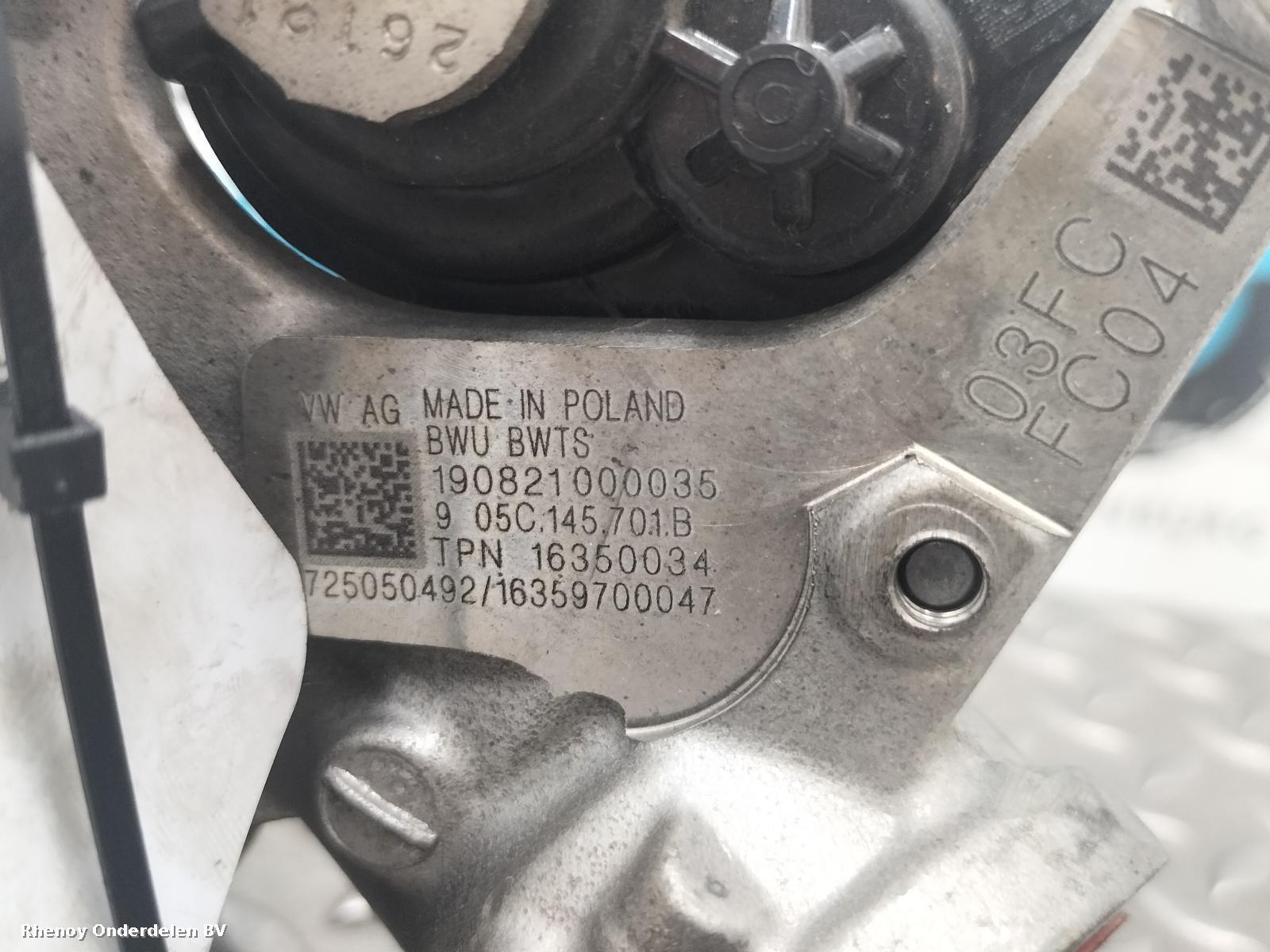 2022 VOLKSWAGEN POLO TURBO View Auto part TURBO VOLKSWAGEN POLO 2022