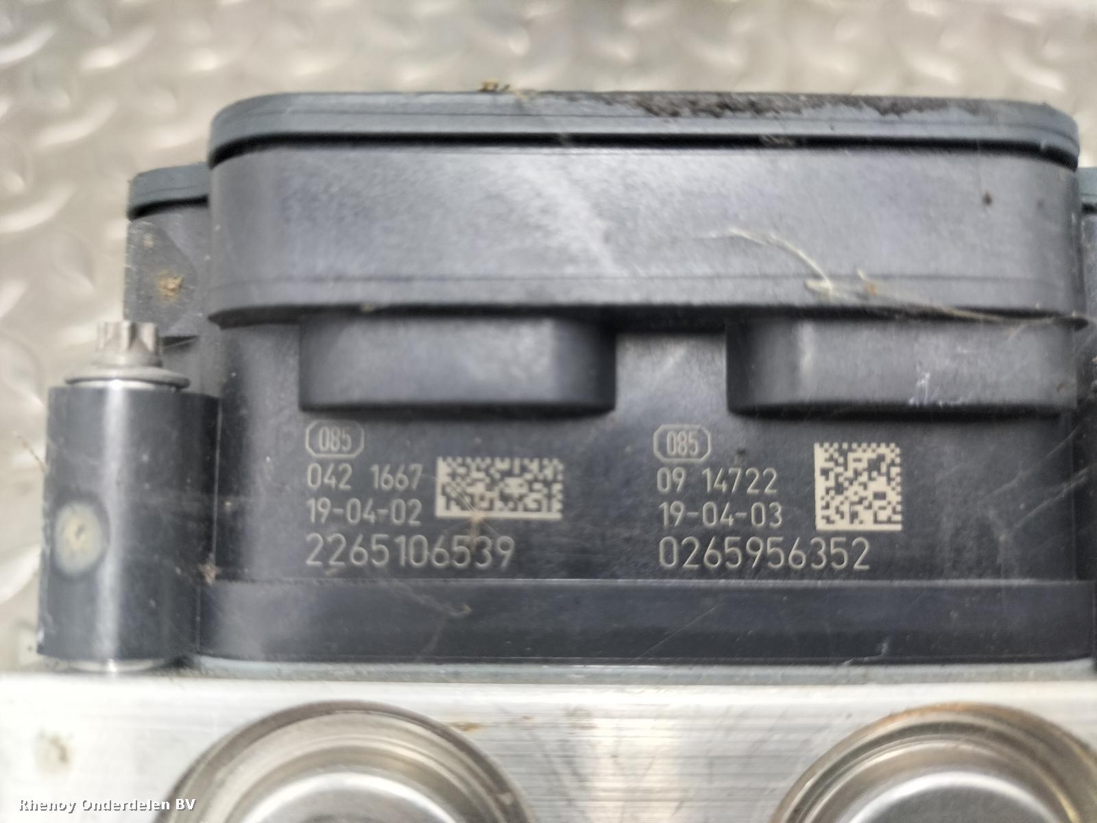 View Auto part ABS POMP  CITROEN C5 AIRCROSS 2019