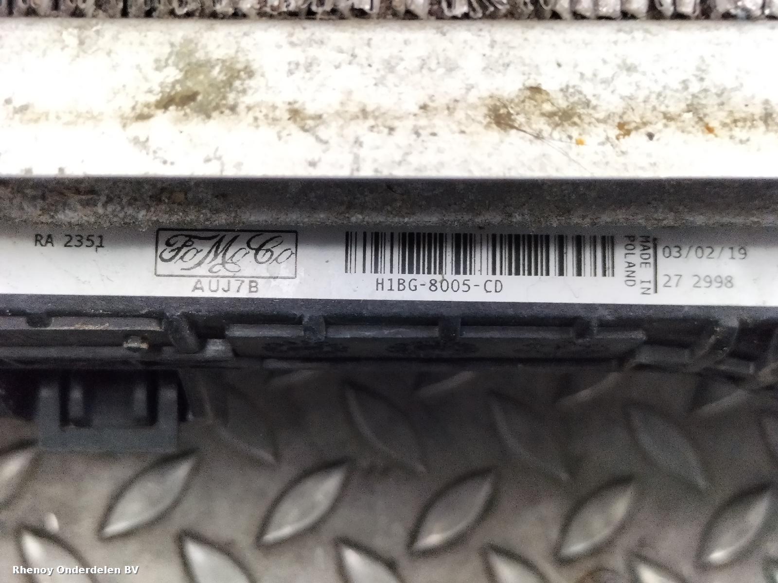 View Auto part Radiator Pack FORD FIESTA 2019