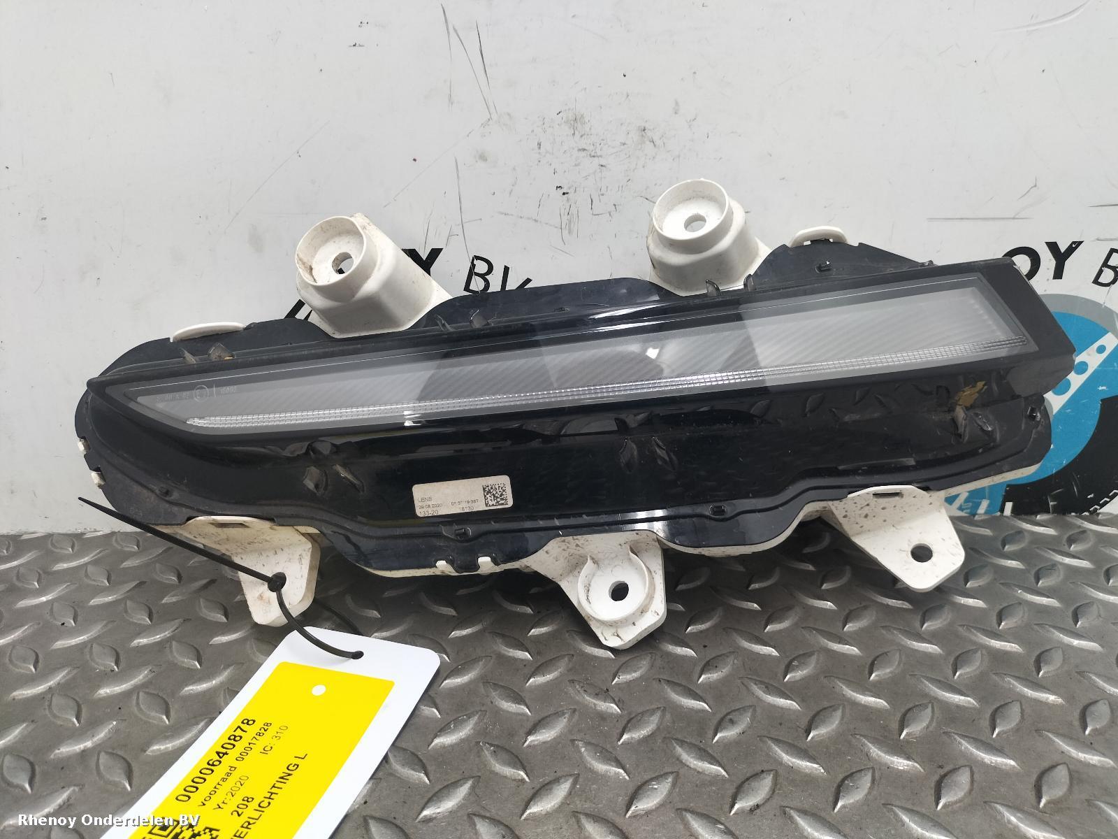 Bekijk Auto-onderdeel DAGRIJVERLICHTING L PEUGEOT 208 2020