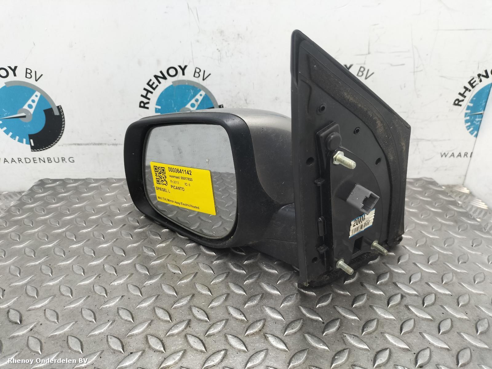 View Auto part L Door Mirror KIA PICANTO 2013