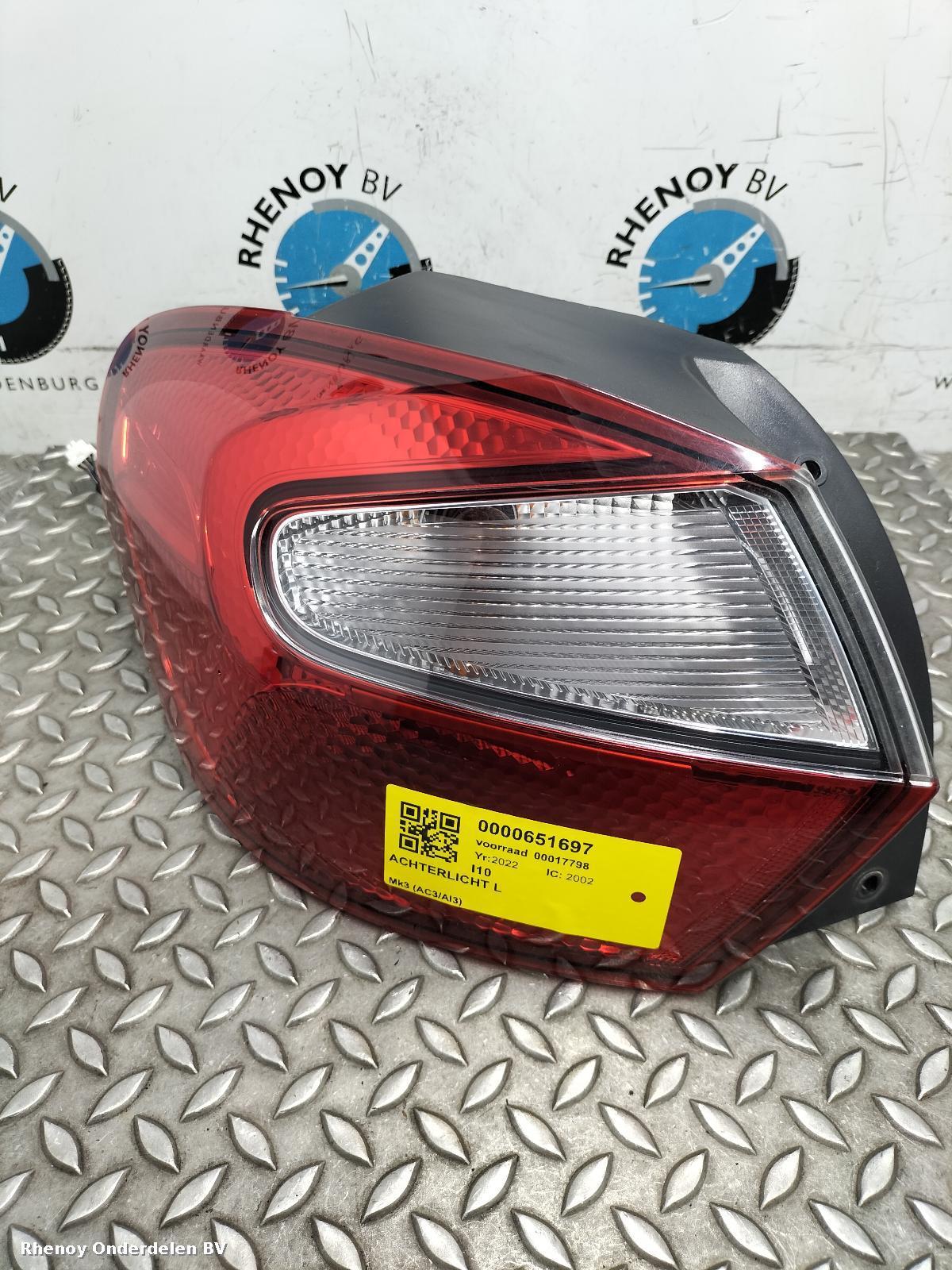 Bekijk Auto-onderdeel ACHTERLICHT L HYUNDAI I10 2022