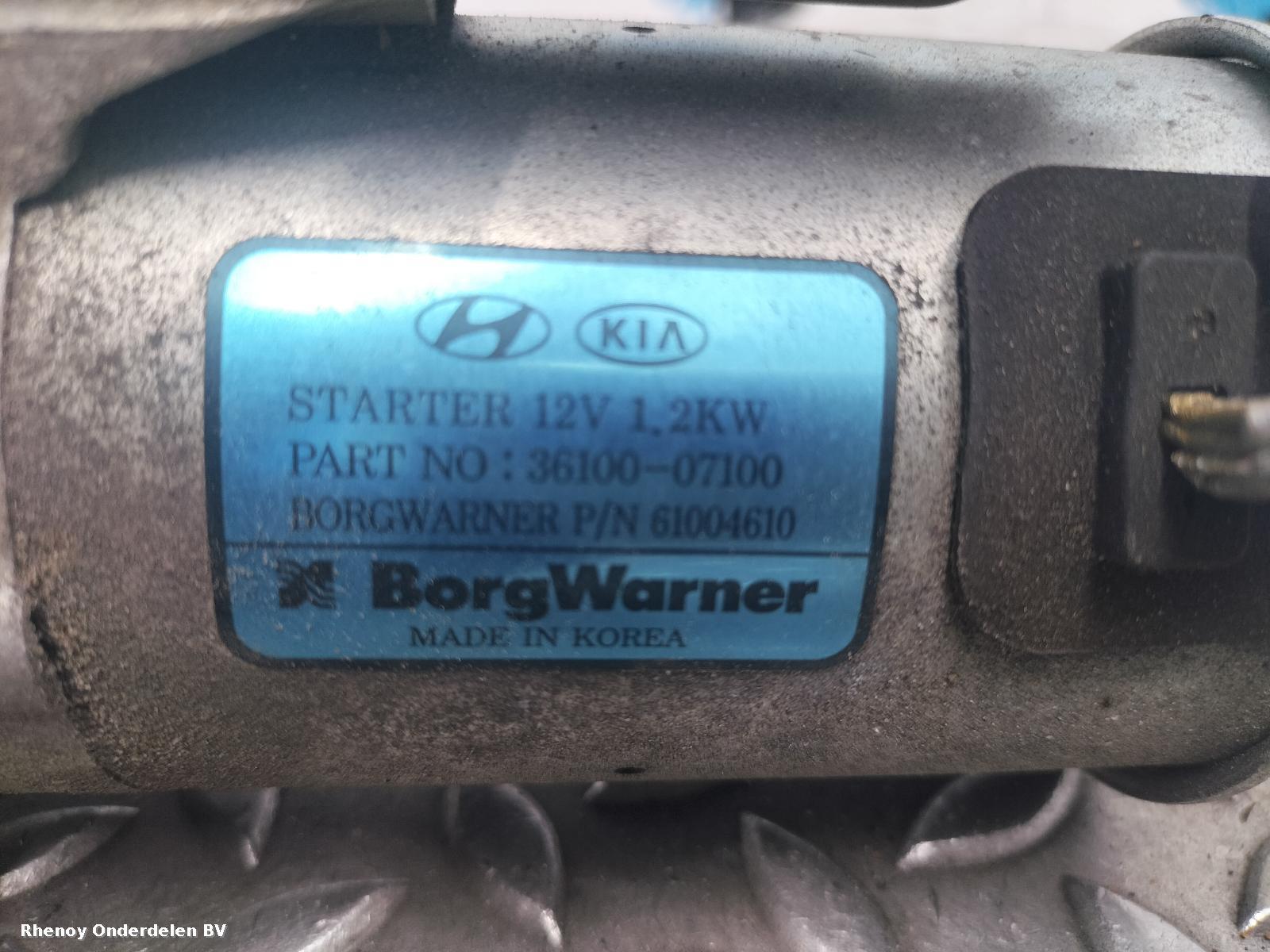2022 HYUNDAI I10 STARTMOTOR View Auto part STARTMOTOR HYUNDAI I10 2022