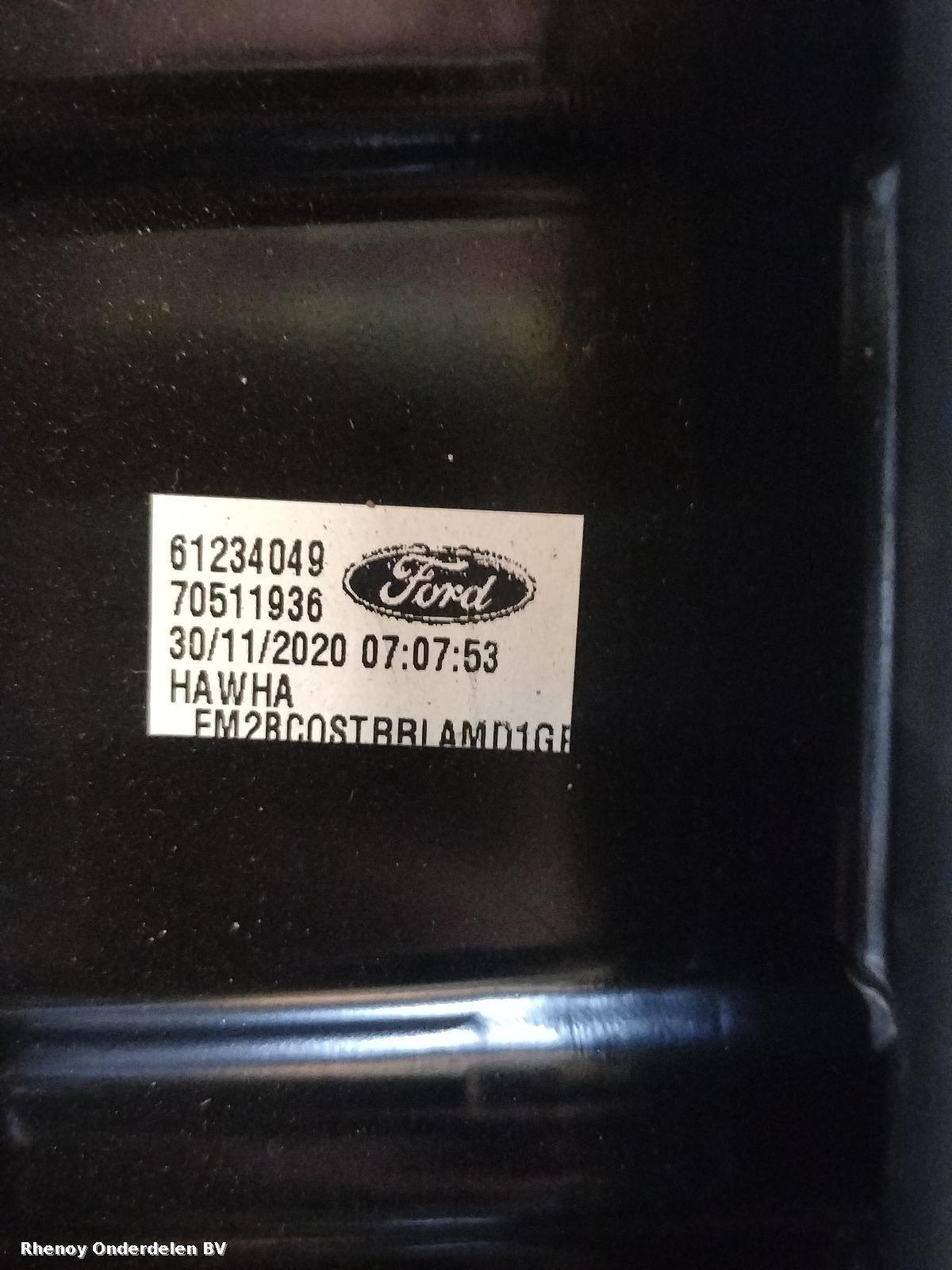 2021 FORD S MAX BANK / STOEL View Auto part BANK / STOEL FORD S MAX 2021