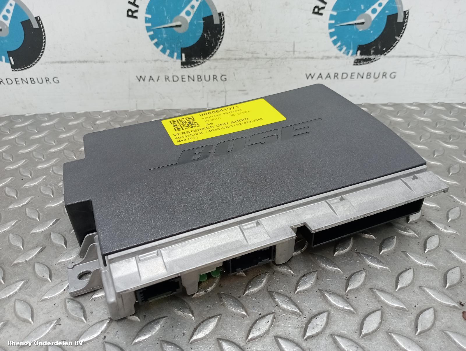View Auto part Amplifier Unit AUDI A6 2016