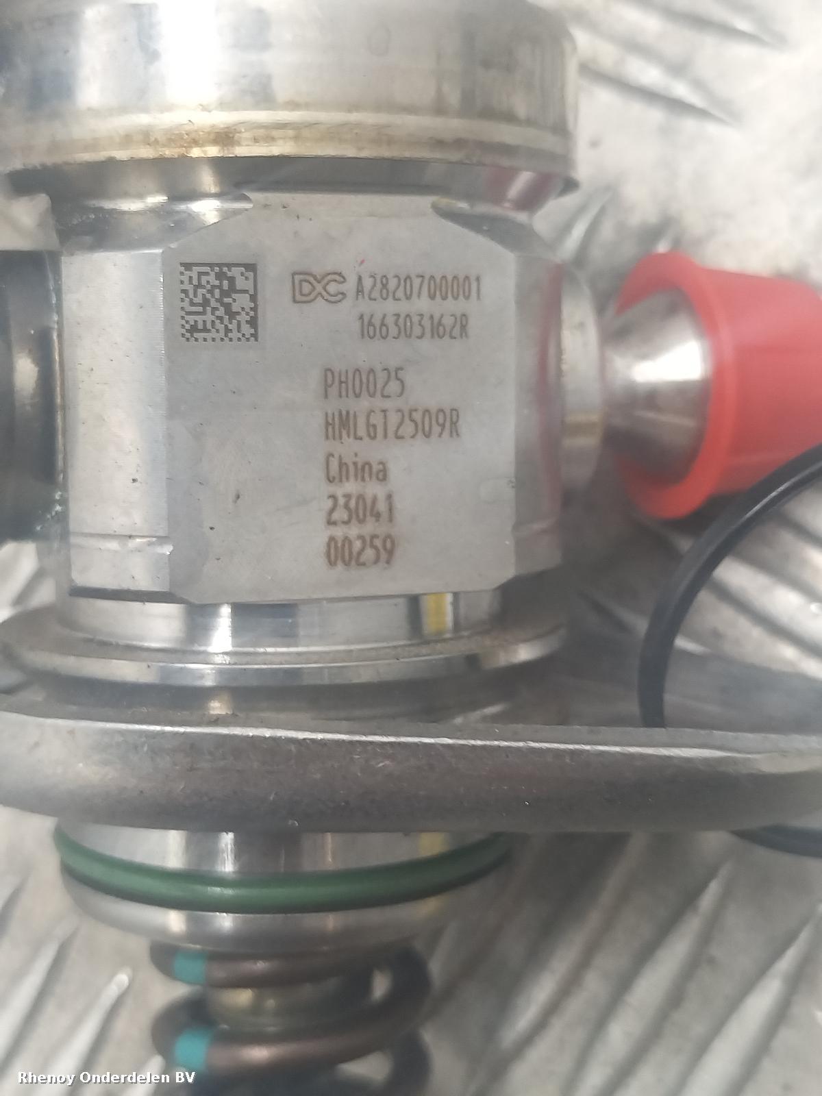 2021 NISSAN JUKE BRANDSTOF POMP VOOR DE RAIL (HOGE DRUK) View Auto part BRANDSTOF POMP VOOR DE RAIL (HOGE DRUK) NISSAN JUKE 2021