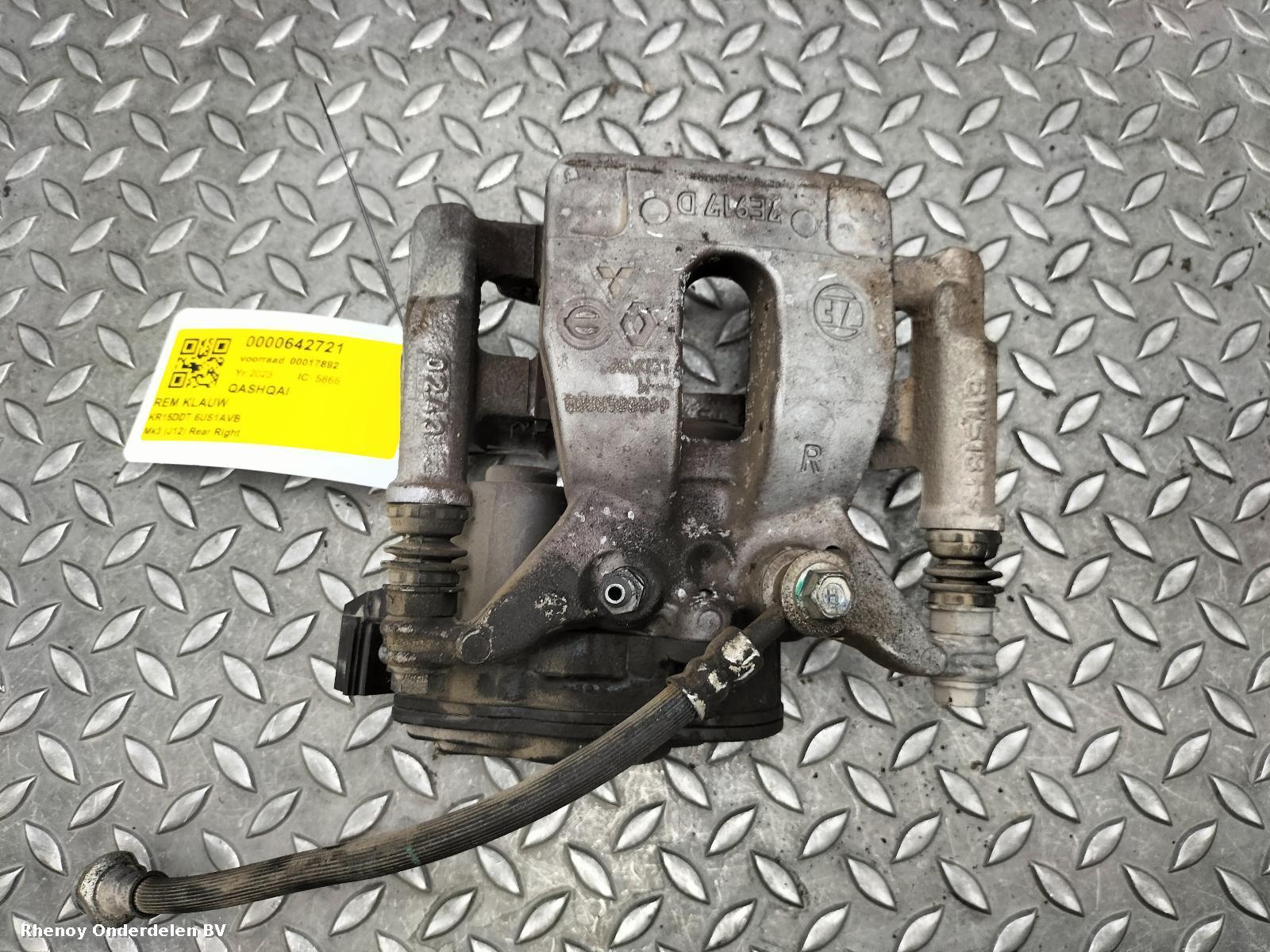 2023 NISSAN QASHQAI REM KLAUW View Auto part REM KLAUW NISSAN QASHQAI 2023