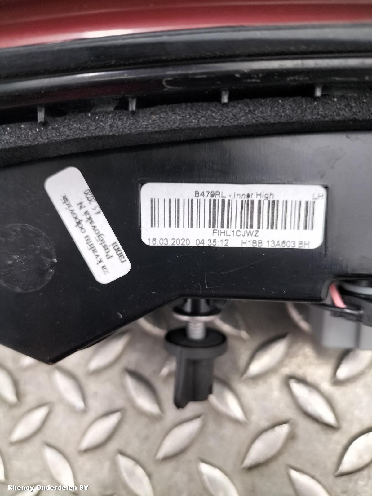 View Auto part ACHTERLICHT L FORD FIESTA 2020