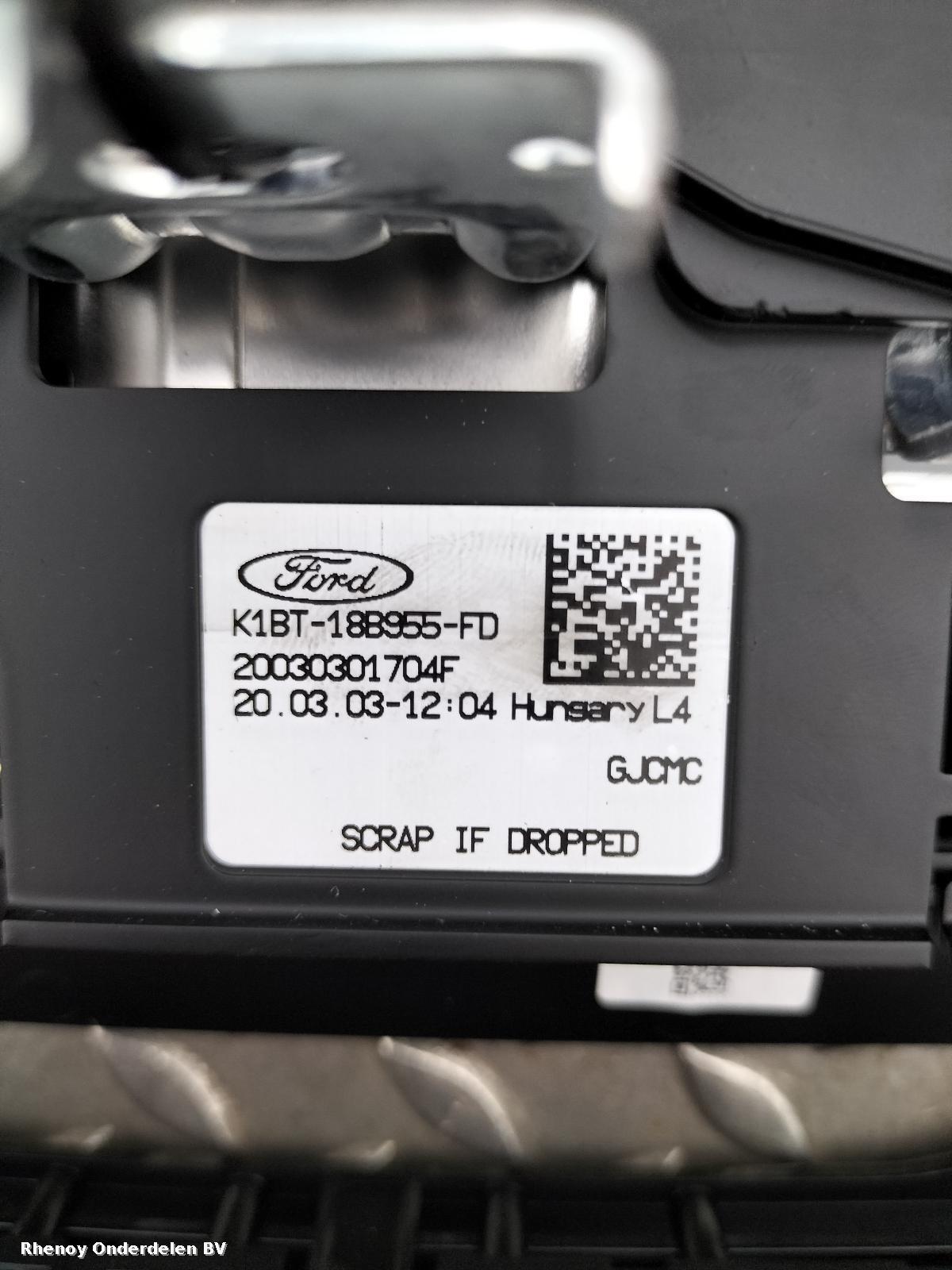 View Auto part INFORMATIE DISPLAY FORD FIESTA 2020