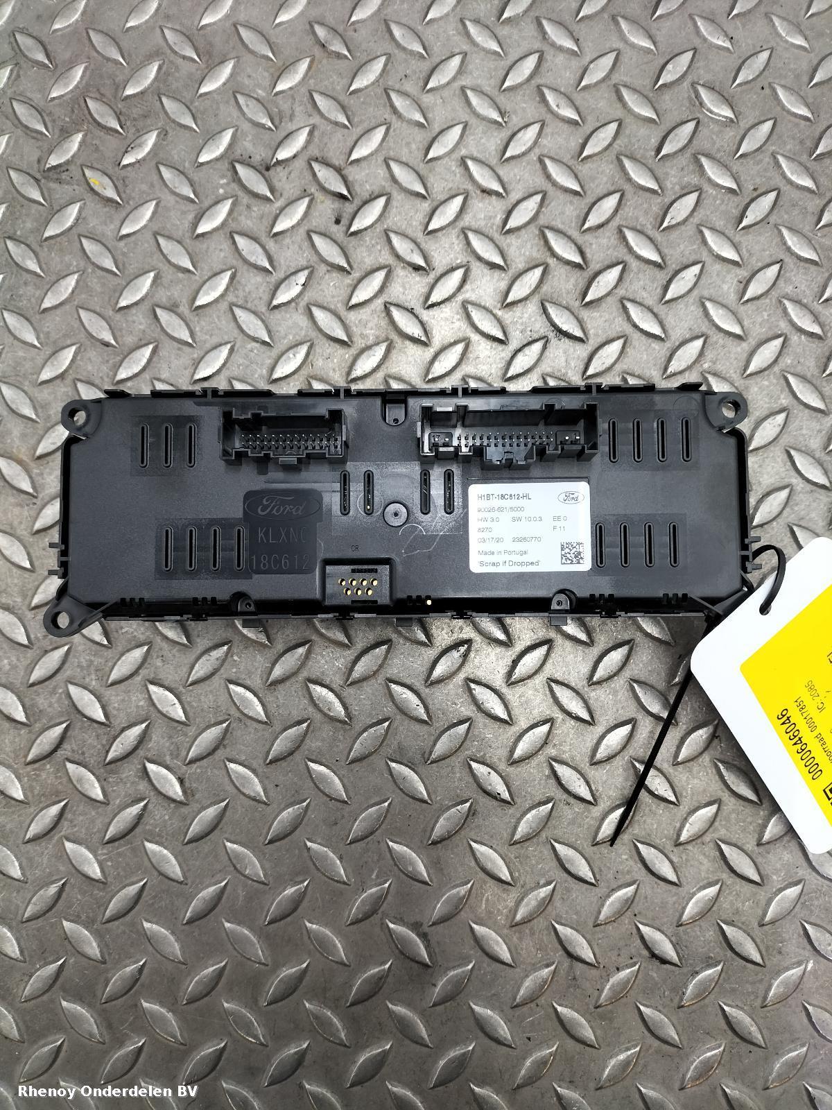 View Auto part KACHEL BEDIENINGSPANEEL FORD FIESTA 2020