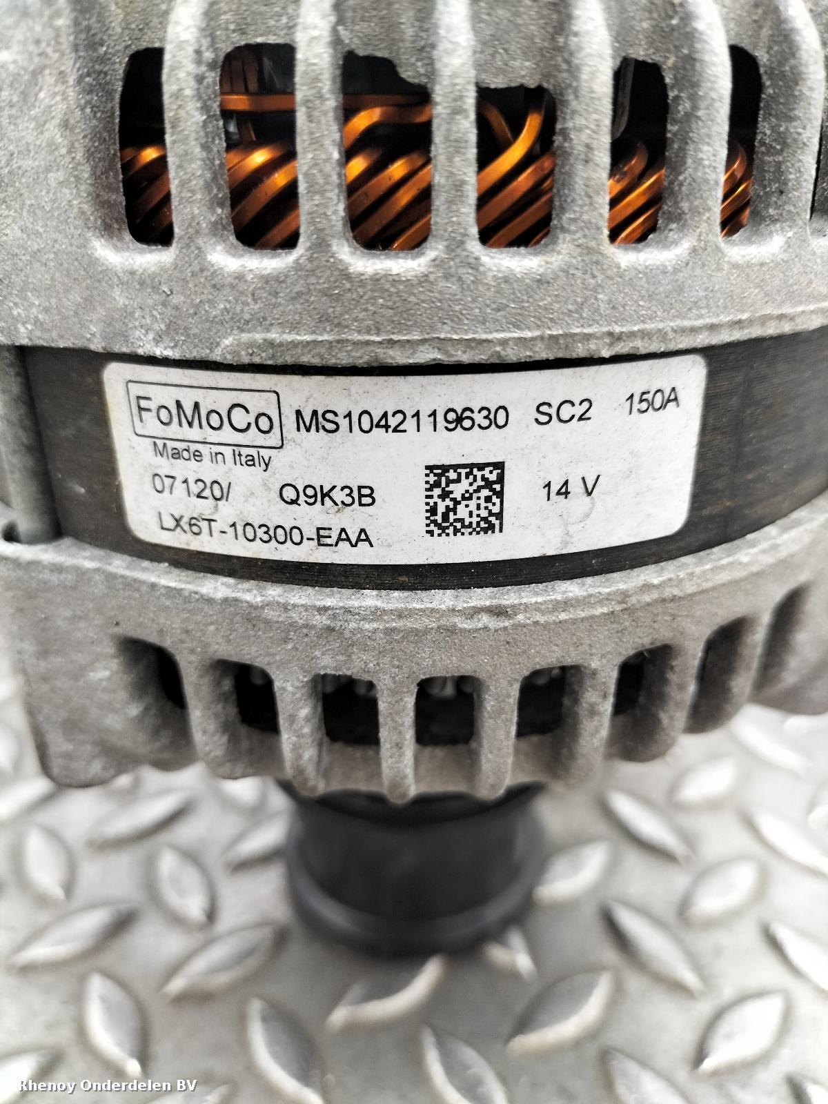 View Auto part DYNAMO FORD FIESTA 2020