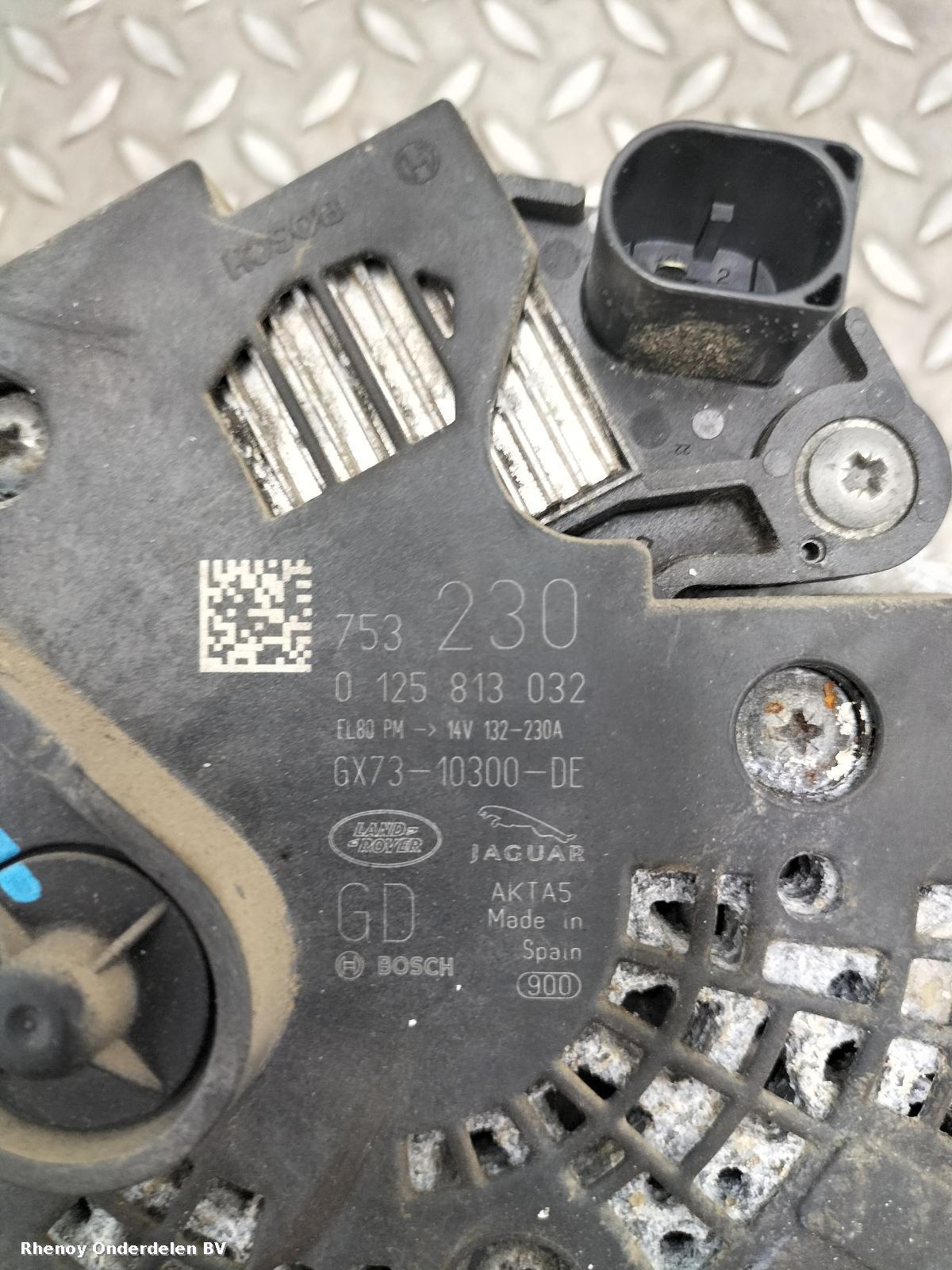 2019 LAND ROVER DISCOVERY SPORT DYNAMO View Auto part DYNAMO LAND ROVER DISCOVERY SPORT 2019