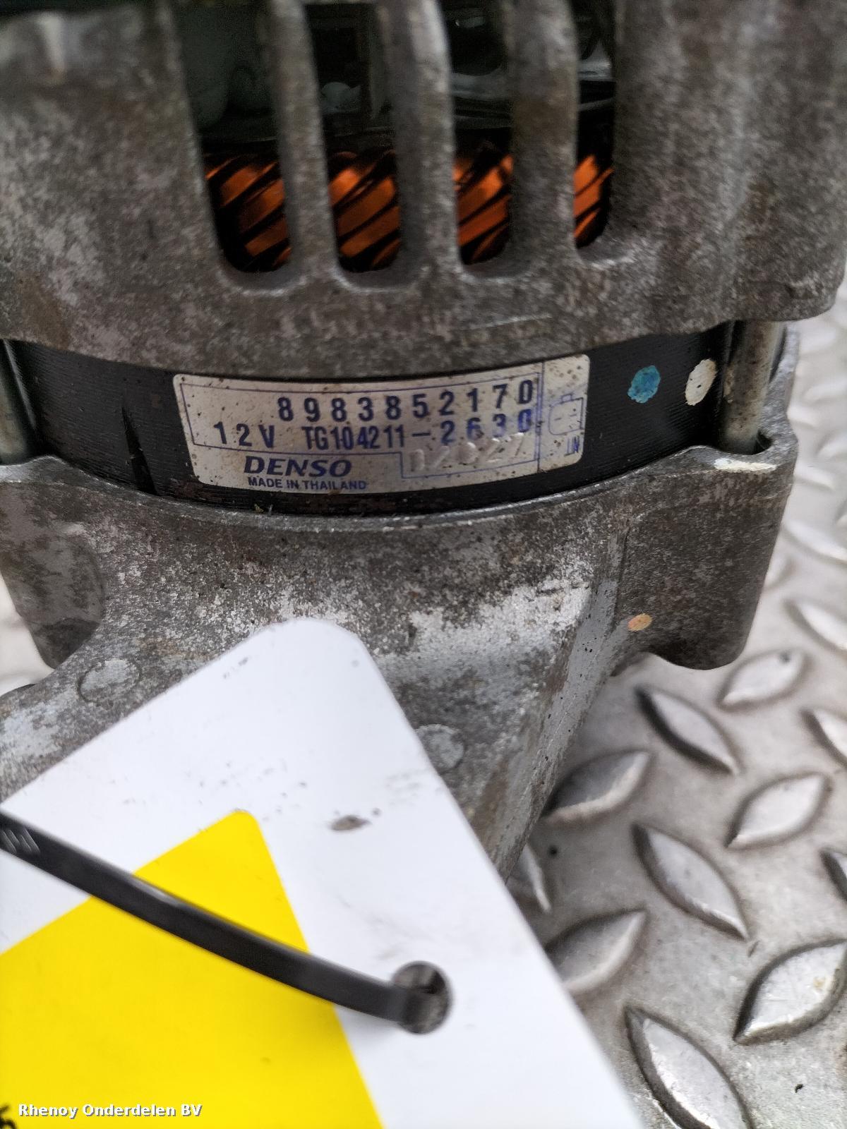 2021 ISUZU D-MAX DYNAMO View Auto part DYNAMO ISUZU D-MAX 2021
