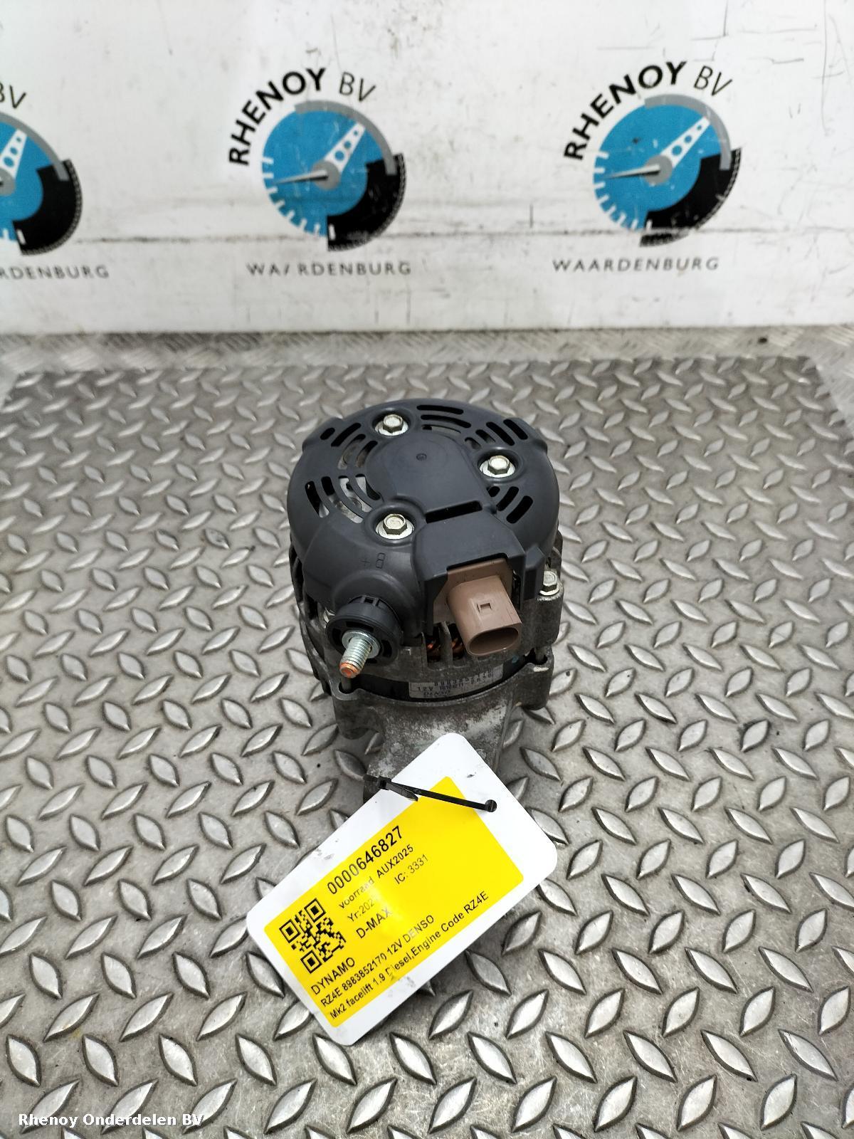 2021 ISUZU D-MAX DYNAMO View Auto part DYNAMO ISUZU D-MAX 2021