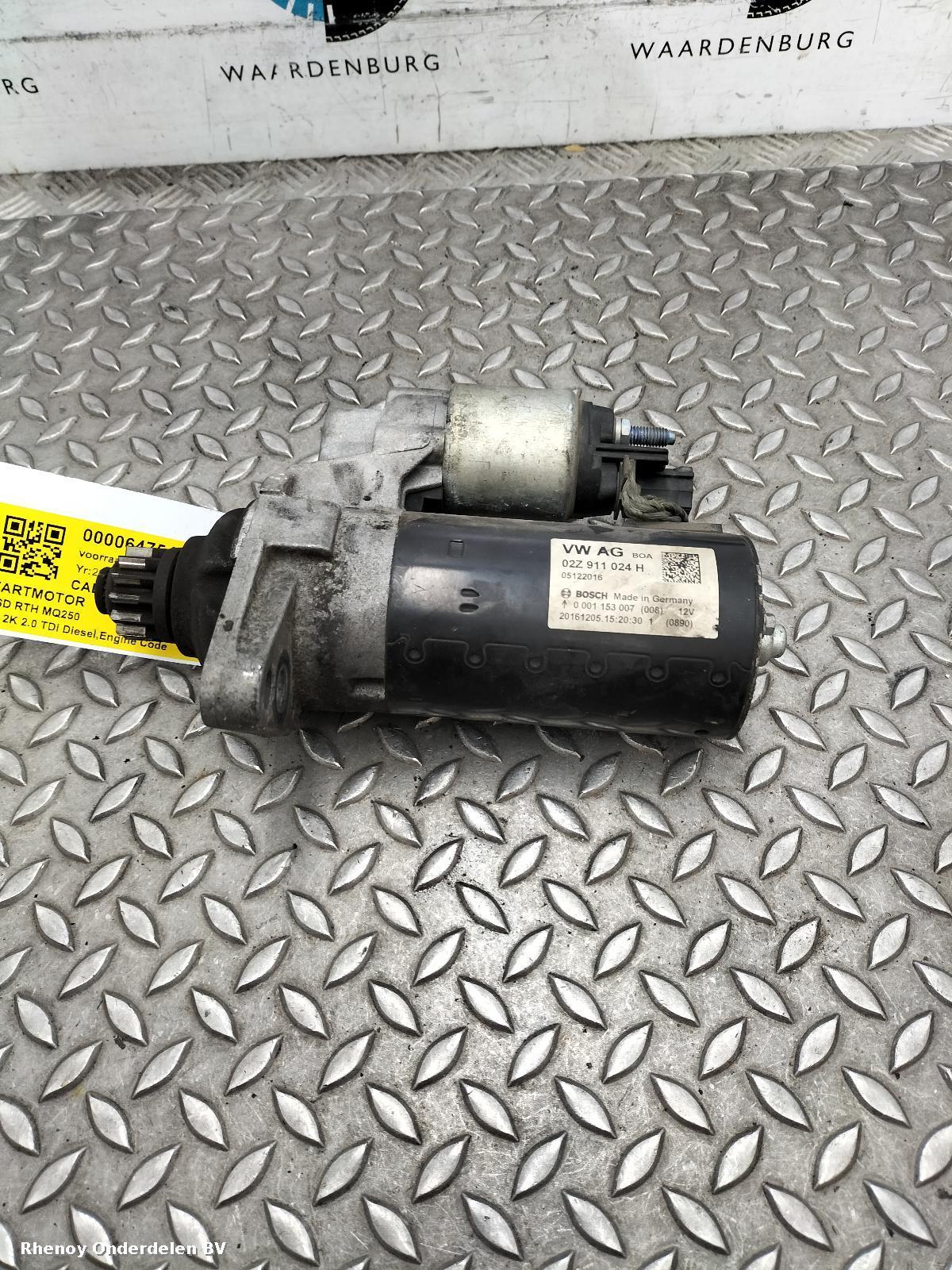 Bekijk Auto-onderdeel STARTMOTOR VOLKSWAGEN CADDY 2017