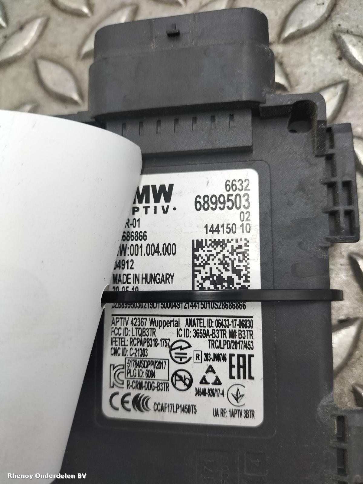2019 BMW X5 SENSOR RADAR View Auto part SENSOR RADAR BMW X5 2019