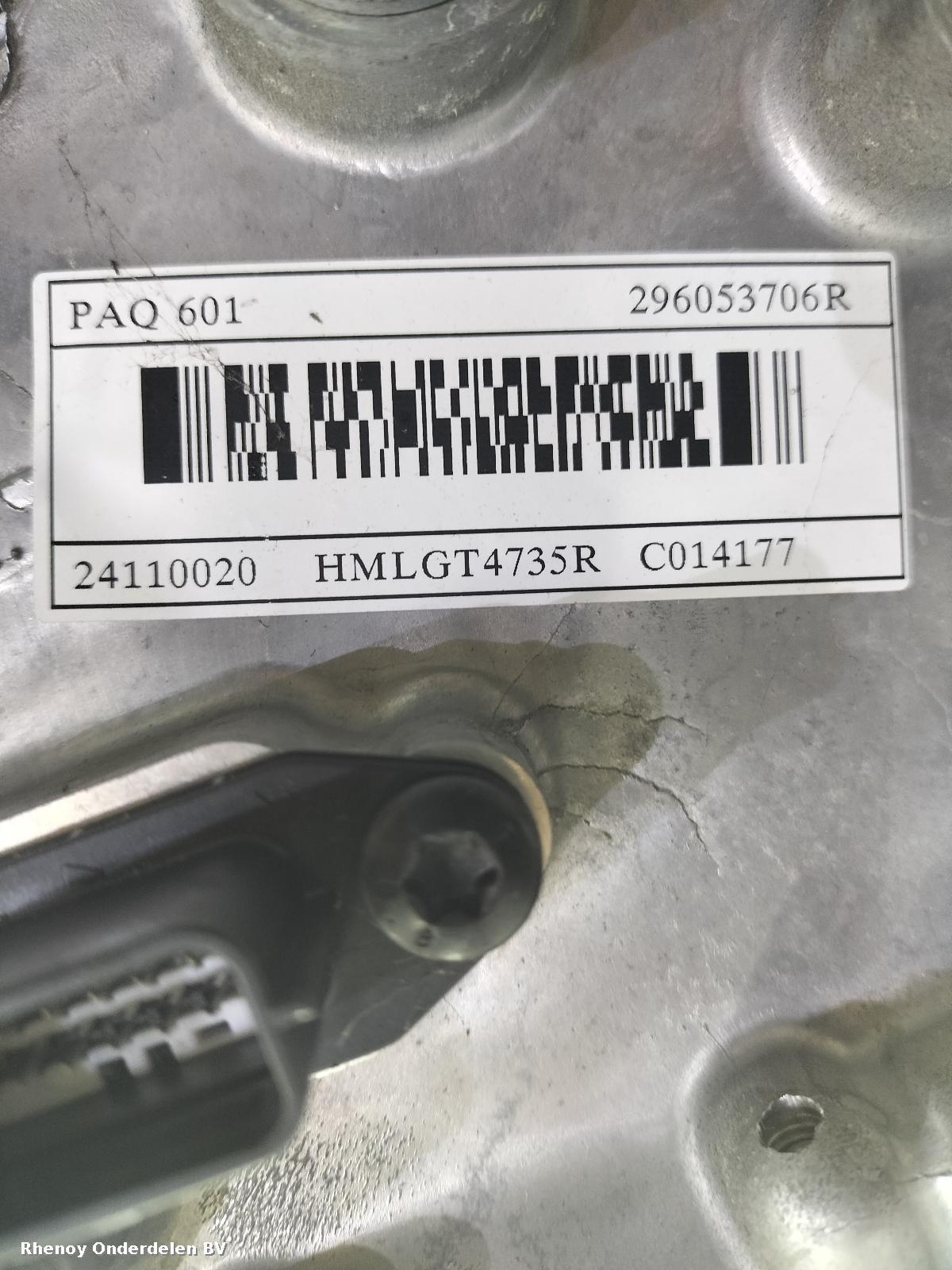 2019 RENAULT ZOE EV / HYBRIDE ELEKTRONISCHE OMVORMER View Auto part EV / HYBRIDE ELEKTRONISCHE OMVORMER RENAULT ZOE 2019