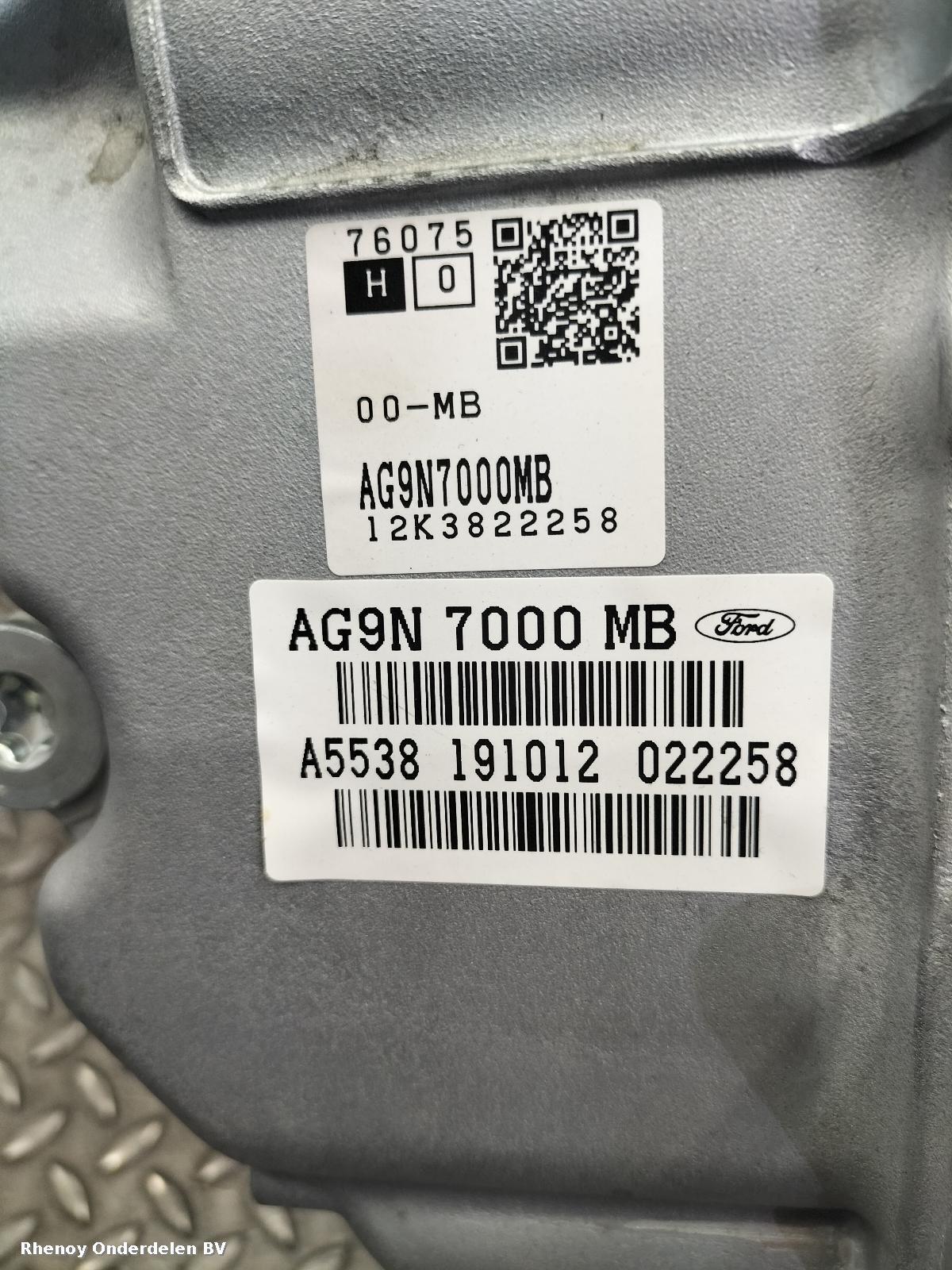 2012 LAND ROVER FREELANDER TRANSMISSIE / VERSNELLINGSBAK View Auto part TRANSMISSIE / VERSNELLINGSBAK LAND ROVER FREELANDER 2012