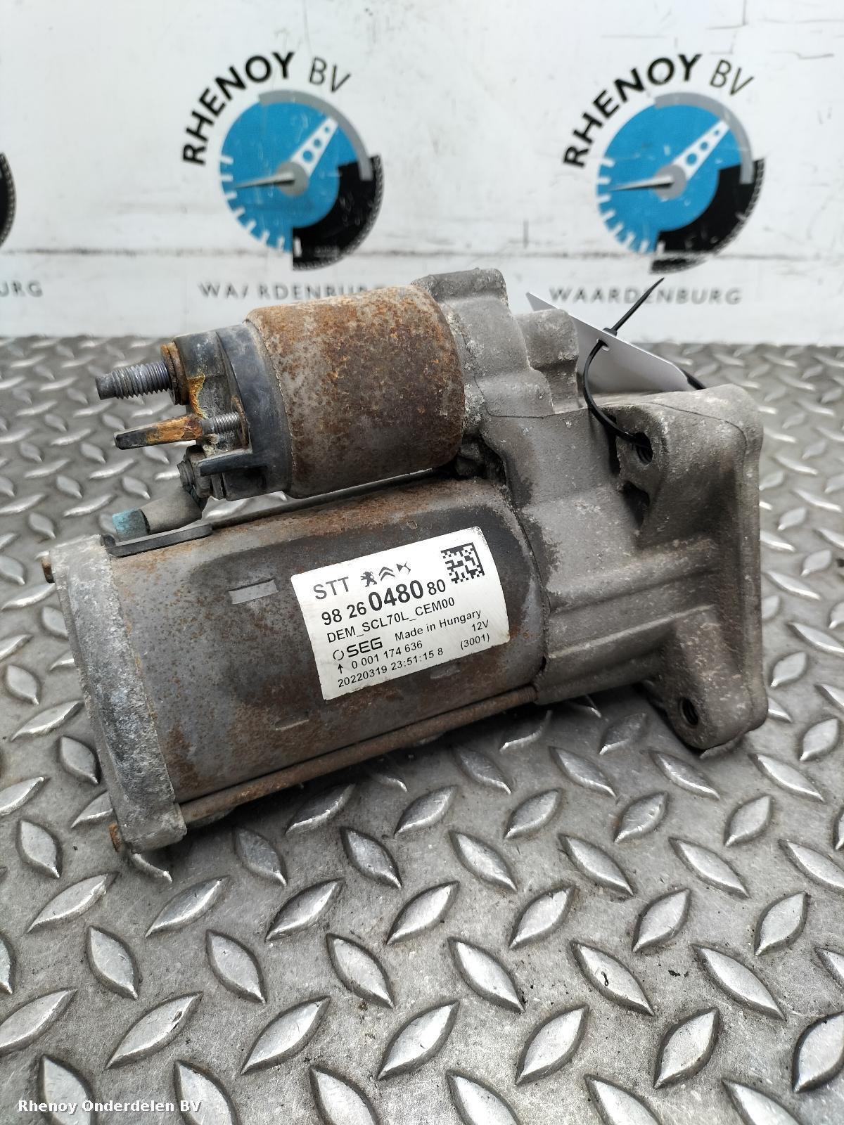 View Auto part Starter Motor CITROEN RELAY/JUMPER 2022