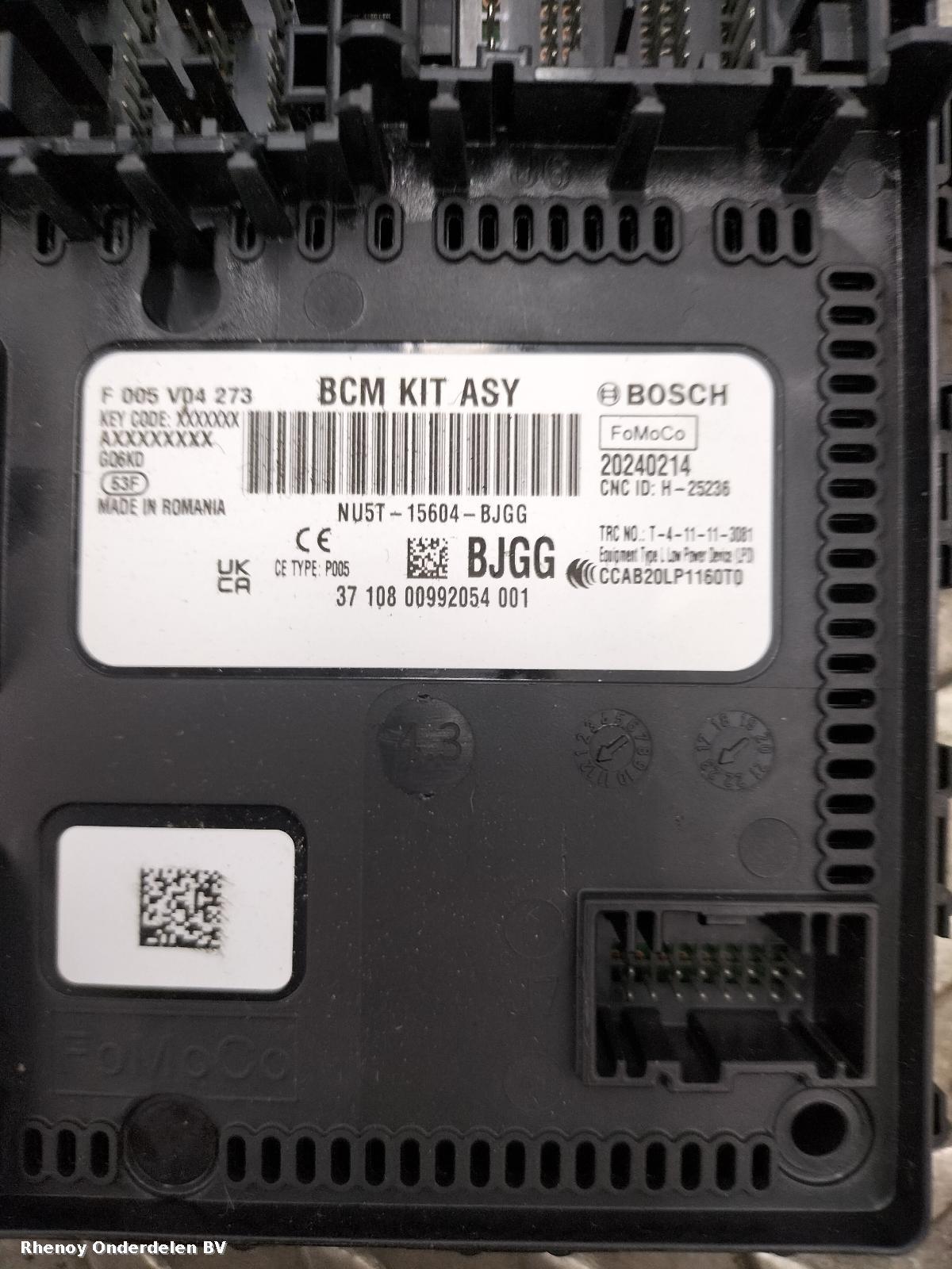 2024 FORD FOCUS ACTIVE COMPUTER ECU View Auto part COMPUTER ECU FORD FOCUS ACTIVE 2024