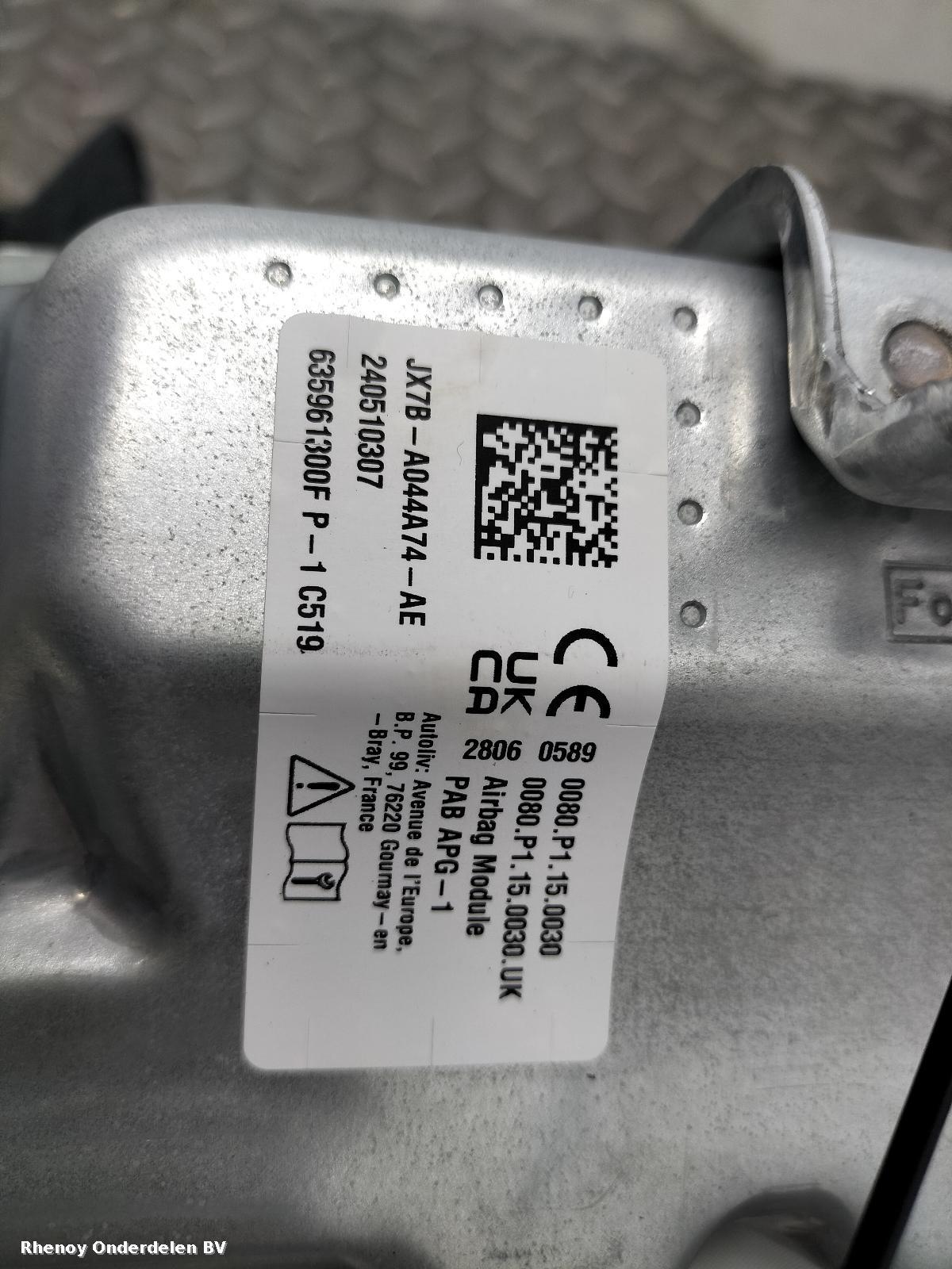 2024 FORD FOCUS ACTIVE AIRBAG RECHTS View Auto part AIRBAG RECHTS FORD FOCUS ACTIVE 2024