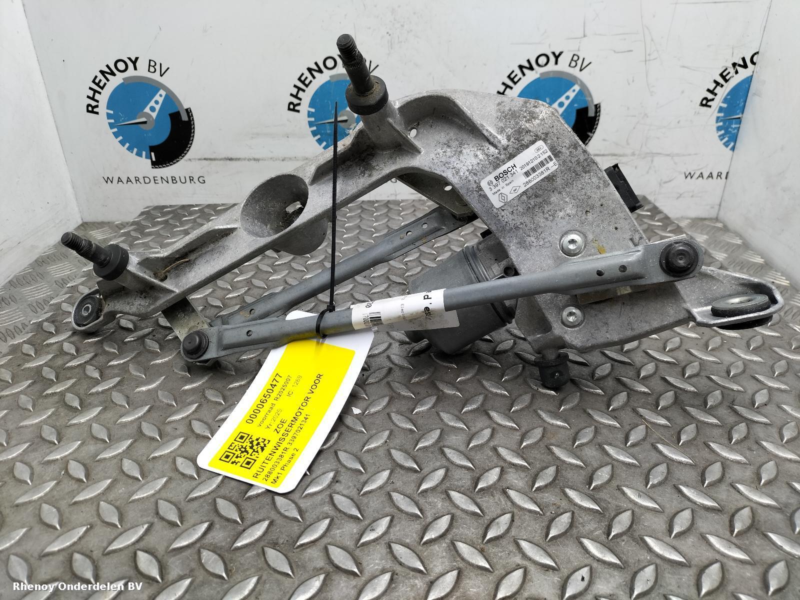 Bekijk Auto-onderdeel RUITENWISSERMOTOR VOOR RENAULT ZOE 2025