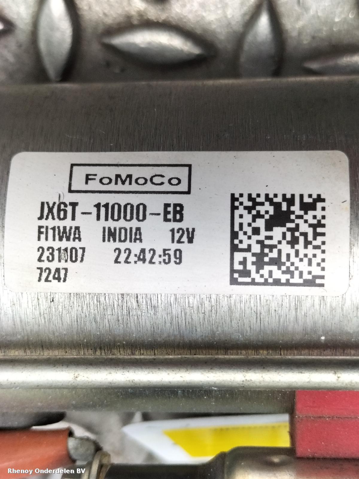 View Auto part STARTMOTOR FORD PUMA 2022