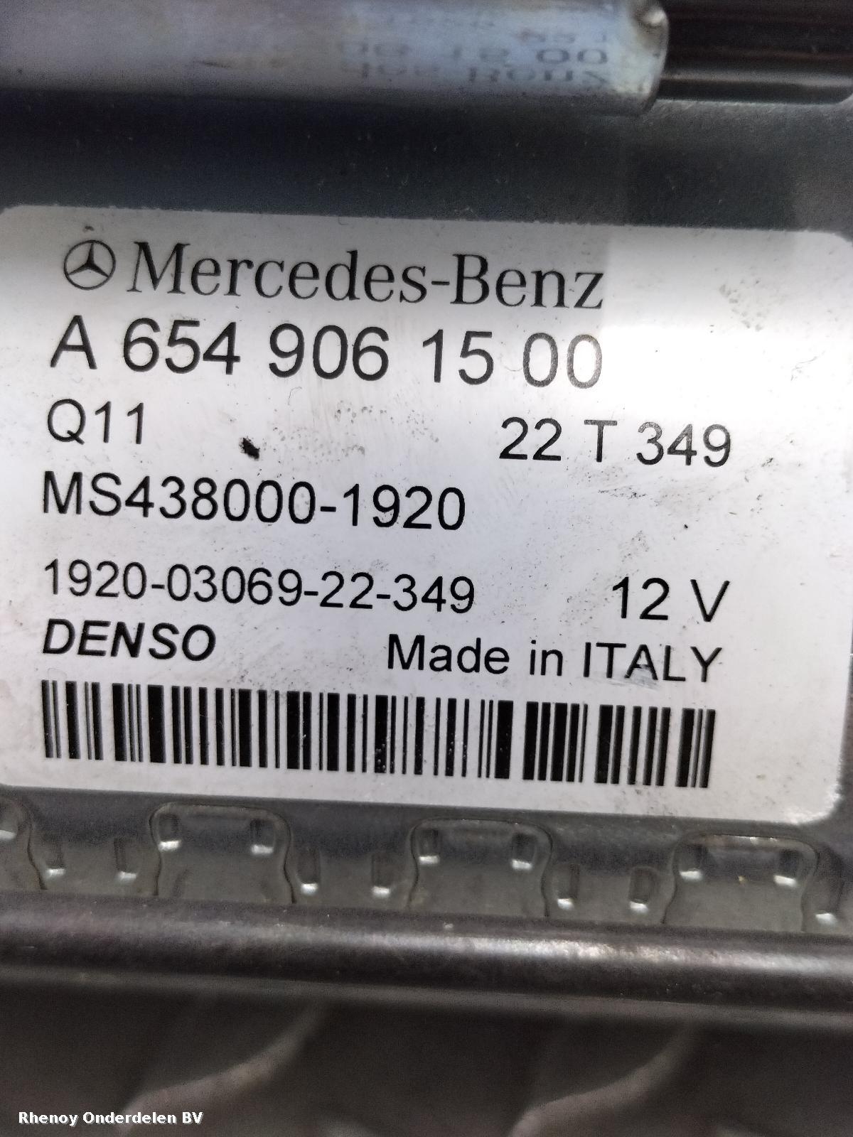 View Auto part STARTMOTOR MERCEDES SPRINTER 2024