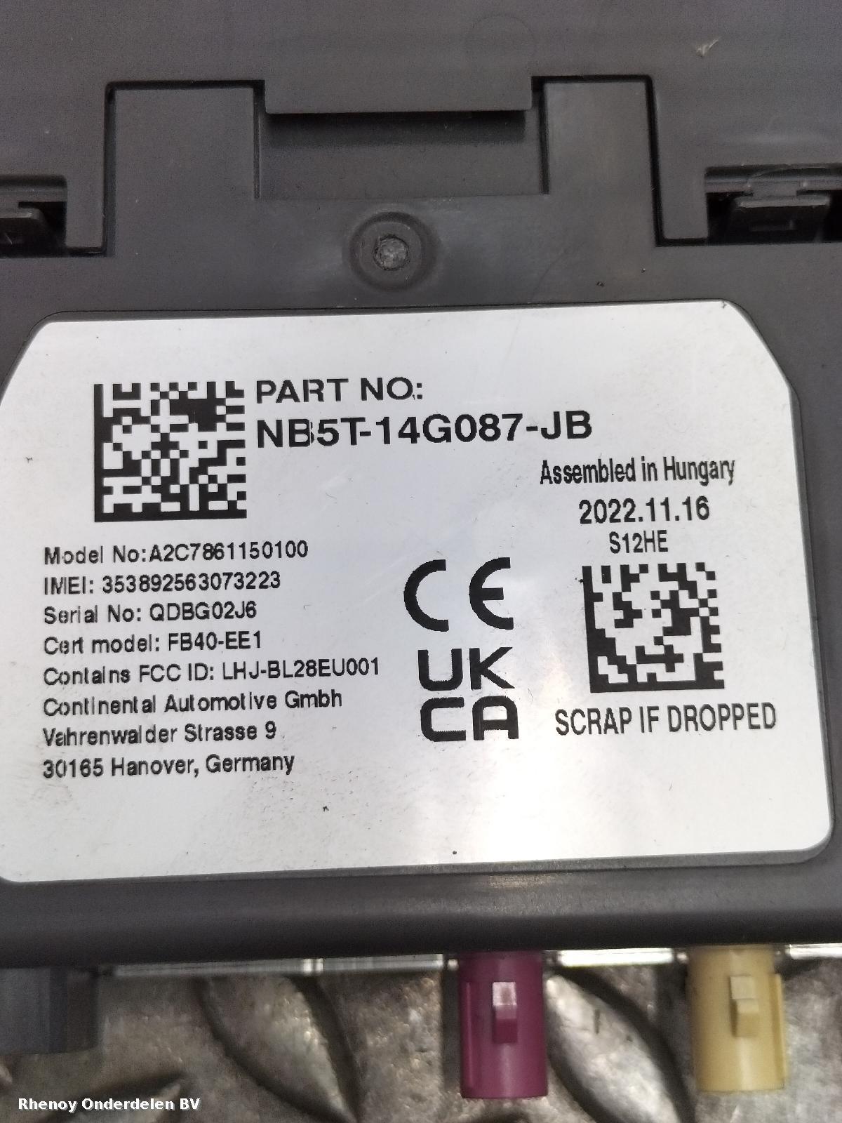 View Auto part COMPUTER ECU FORD PUMA 2023