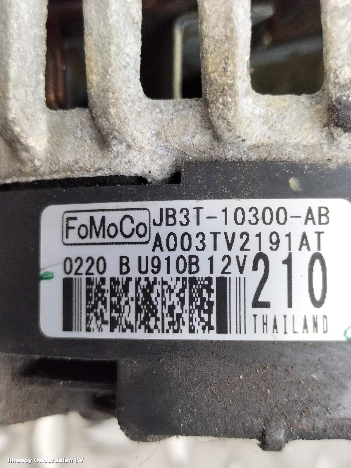 View Auto part DYNAMO FORD RANGER 2022