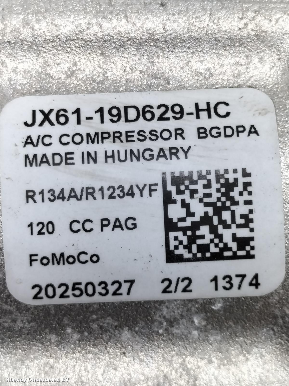 View Auto part AIRCO COMPRESSOR / AIRCOPOMP FORD PUMA 2022