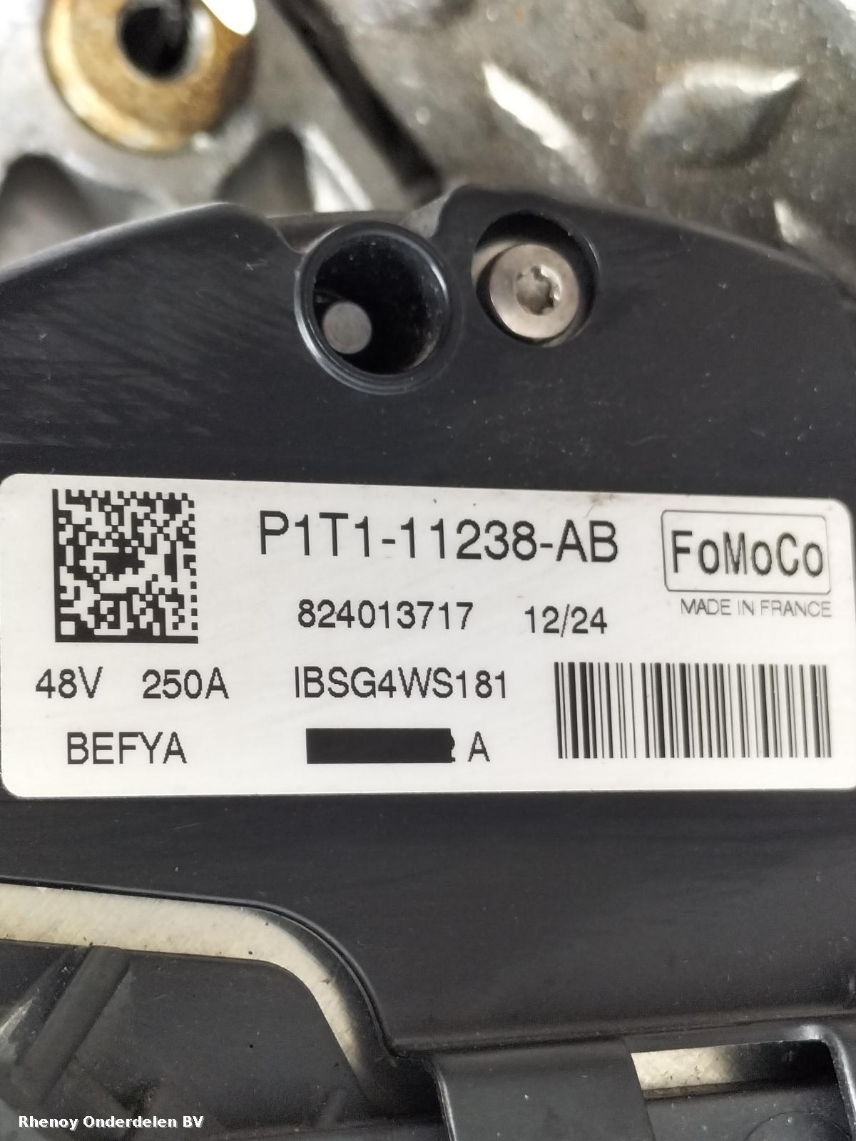 View Auto part DYNAMO FORD PUMA 2022