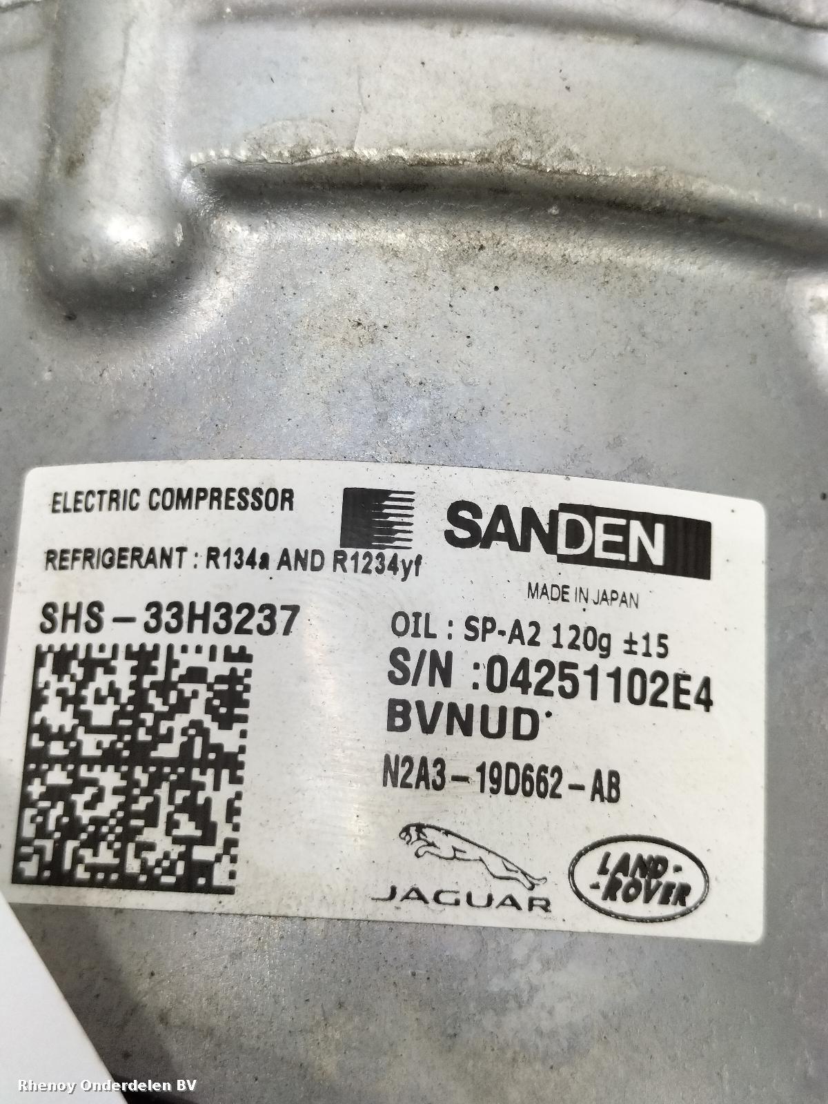 View Auto part AIRCO COMPRESSOR / AIRCOPOMP LAND ROVER RANGE ROVER EVOQUE 2022