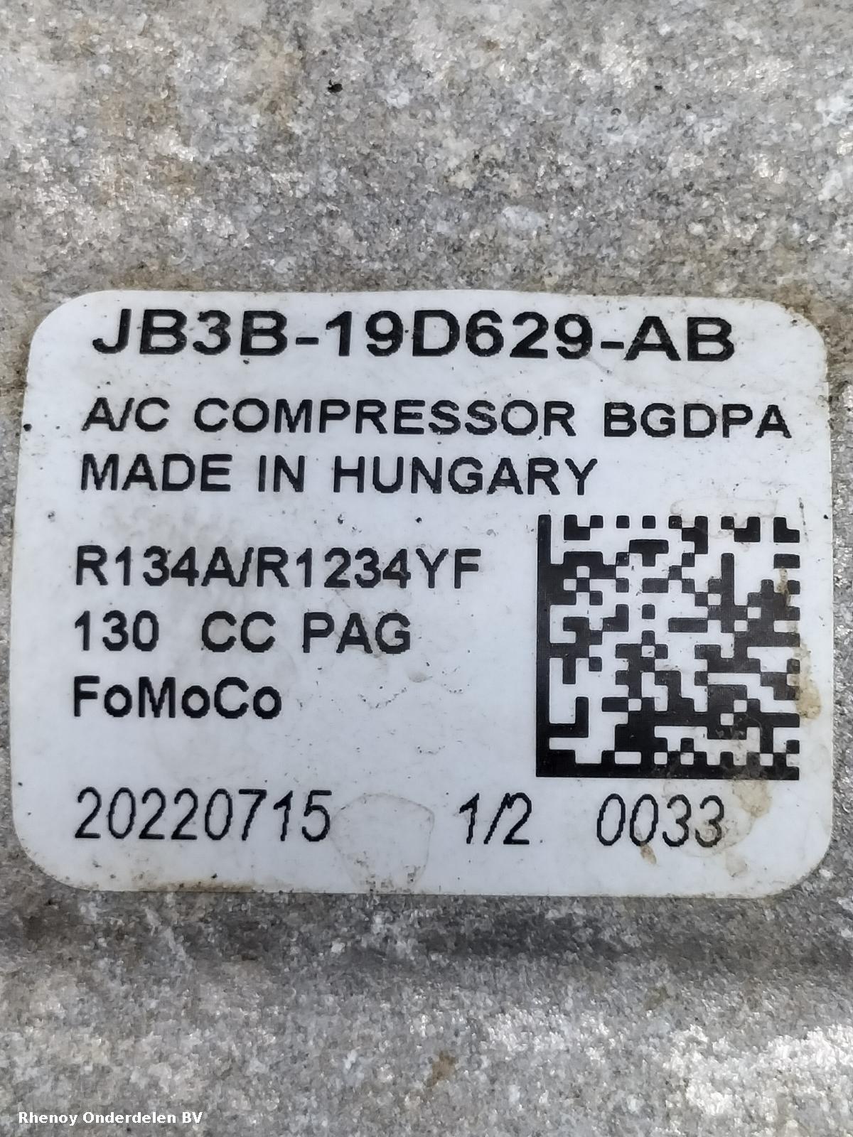 View Auto part AIRCO COMPRESSOR / AIRCOPOMP FORD RANGER 2022