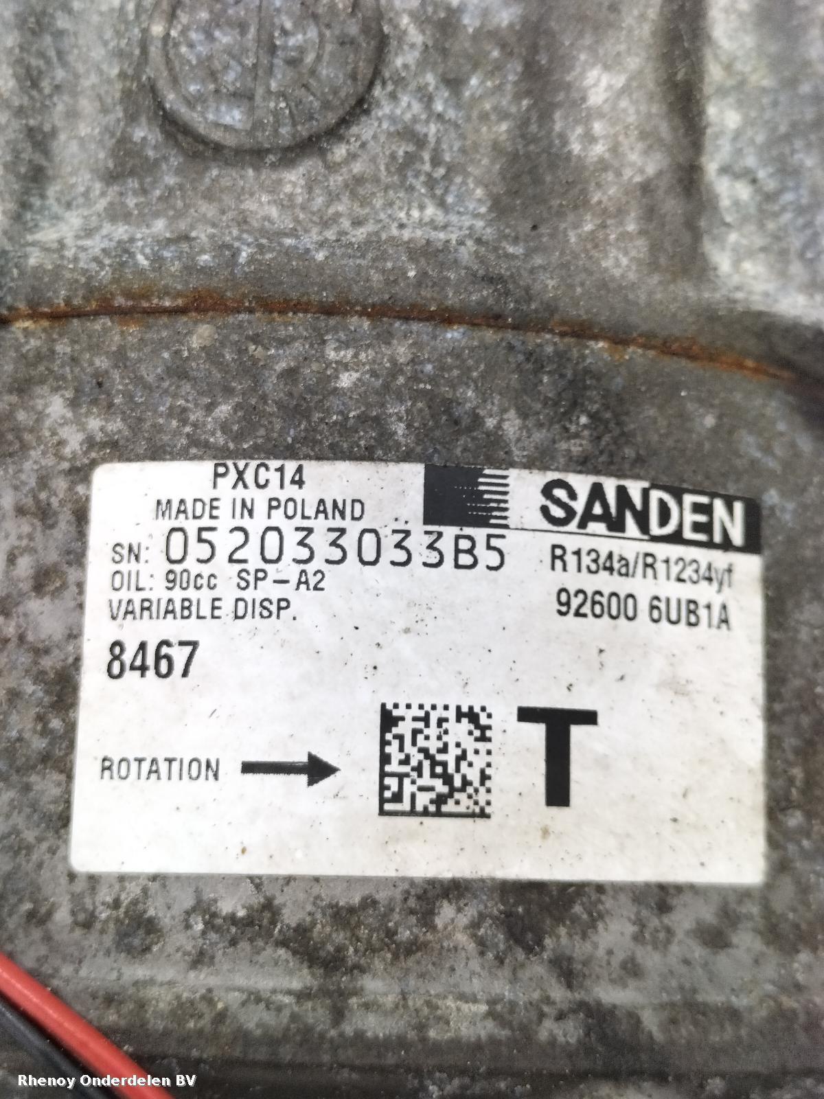 View Auto part AIRCO COMPRESSOR / AIRCOPOMP NISSAN JUKE 2021