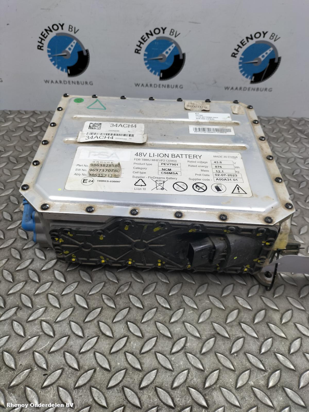View Auto part EV / HYBRIDE ACCU / BATTERIJ (HOOG VOLTAGE) PEUGEOT 3008 2023