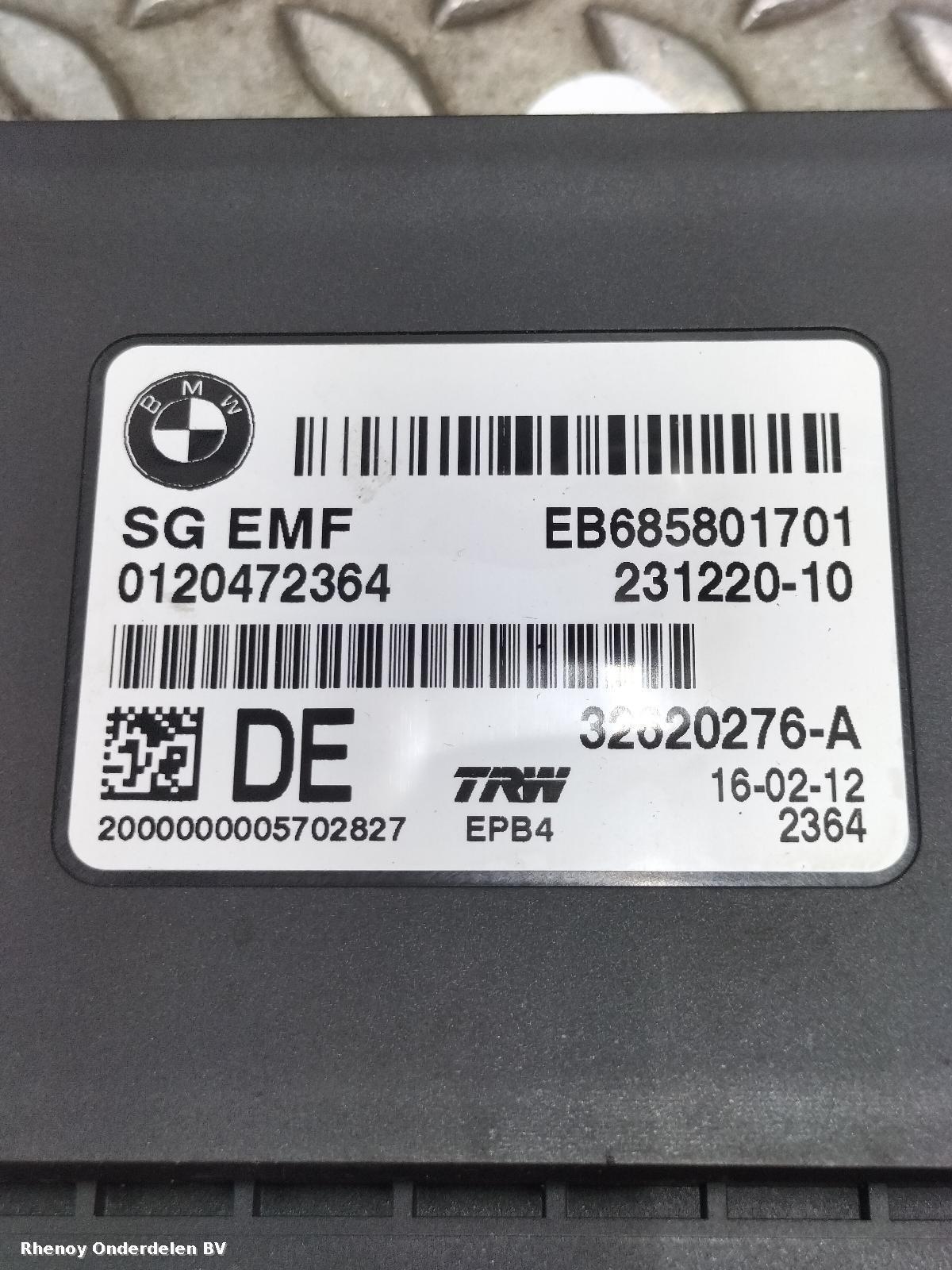 View Auto part COMPUTER ECU BMW X3 2012