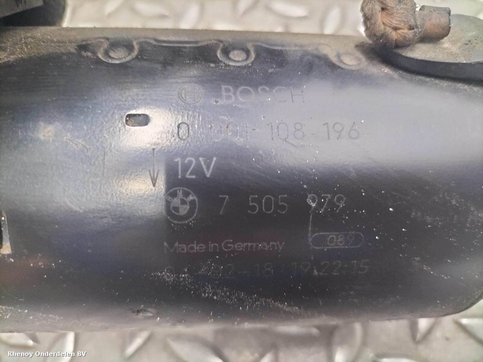 View Auto part STARTMOTOR BMW 3 SERIES 2006