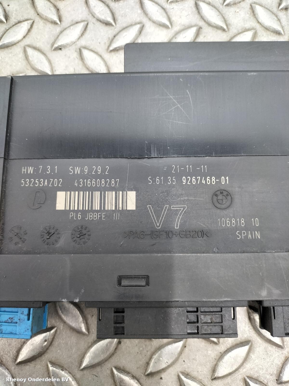 2011 BMW 5 SERIES COMPUTER ECU View Auto part COMPUTER ECU BMW 5 SERIES 2011