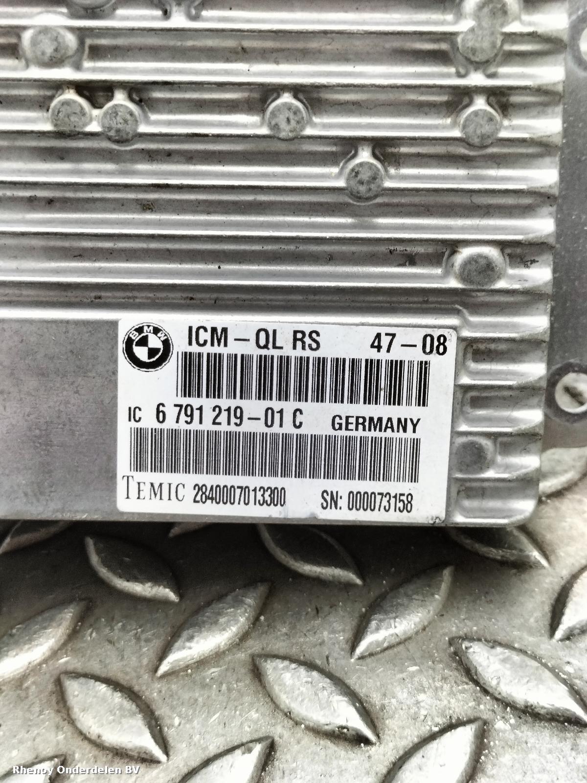 2009 BMW 7 SERIES COMPUTER ECU View Auto part COMPUTER ECU BMW 7 SERIES 2009