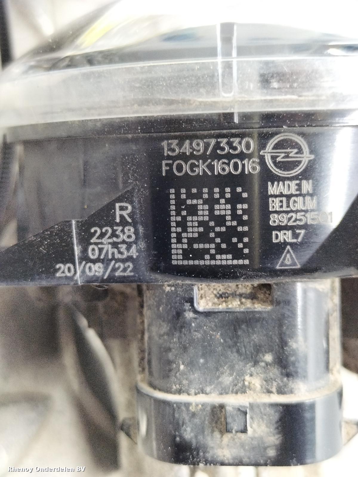 View Auto part MISTLAMP PEUGEOT 2008 2022