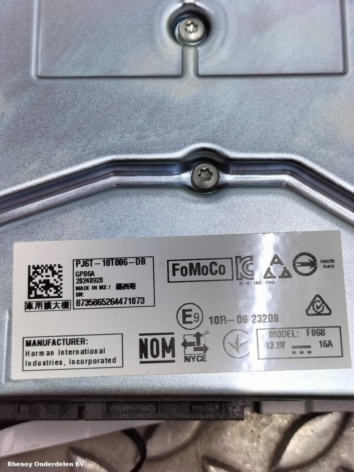 View Auto part VERSTERKER UNIT AUDIO FORD KUGA 2025