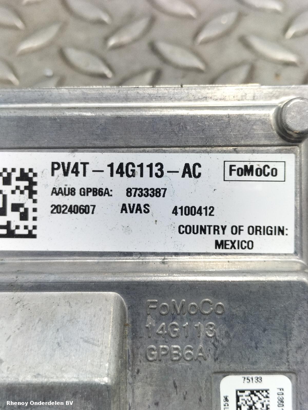 2024 FORD KUGA COMPUTER ECU View Auto part COMPUTER ECU FORD KUGA 2024