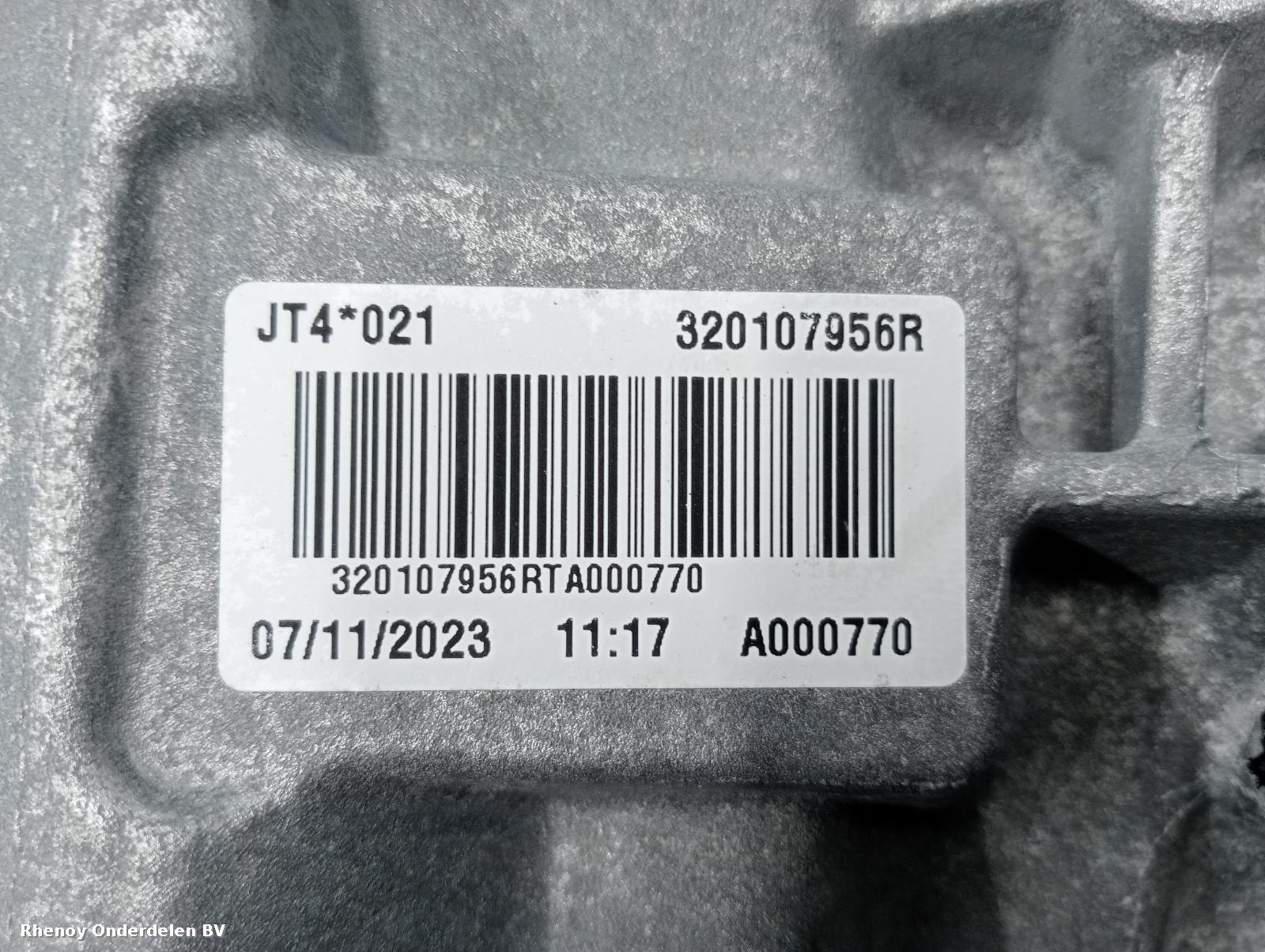 View Auto part TRANSMISSIE / VERSNELLINGSBAK RENAULT CAPTUR 2023