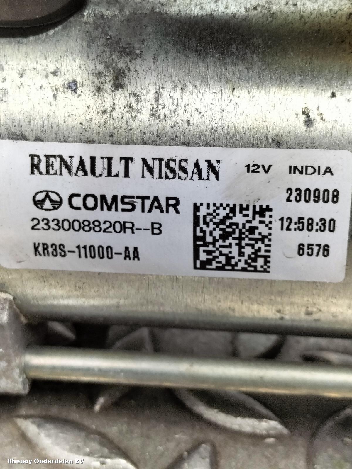 View Auto part STARTMOTOR RENAULT CAPTUR 2023